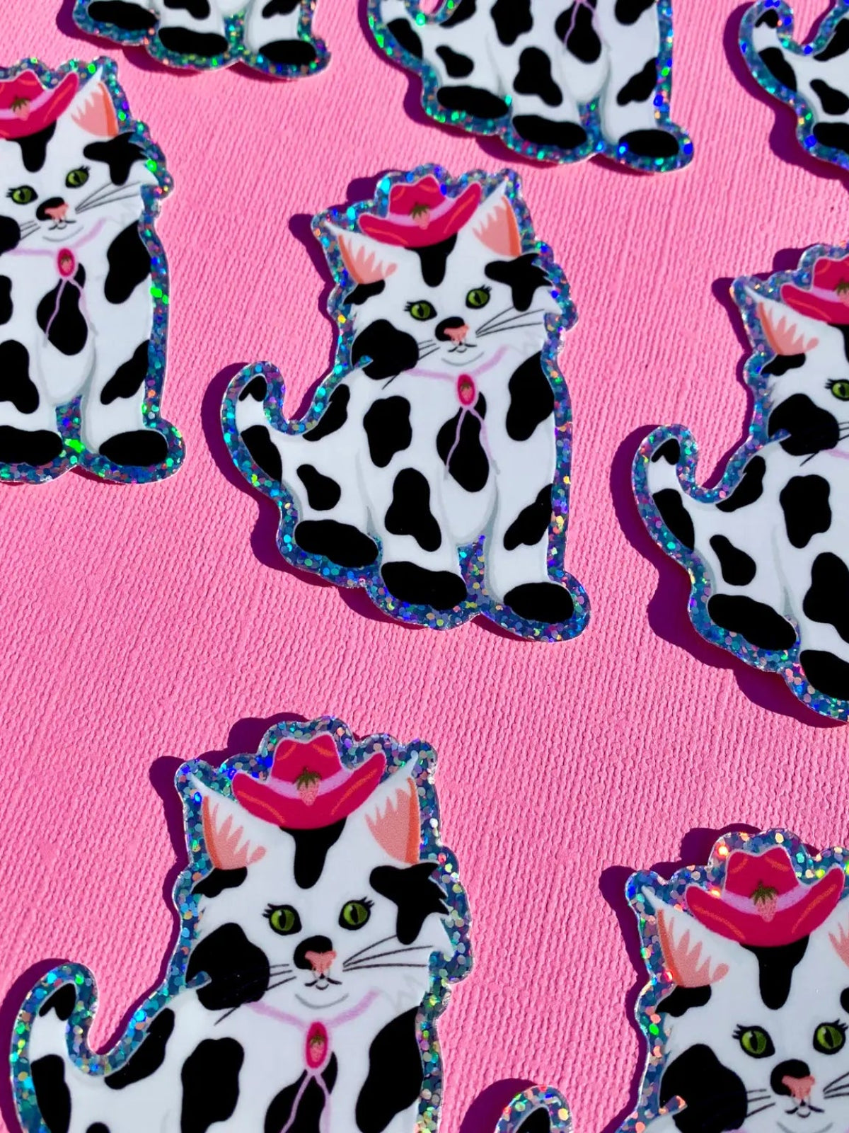 Cowgirl Kitty Sticker