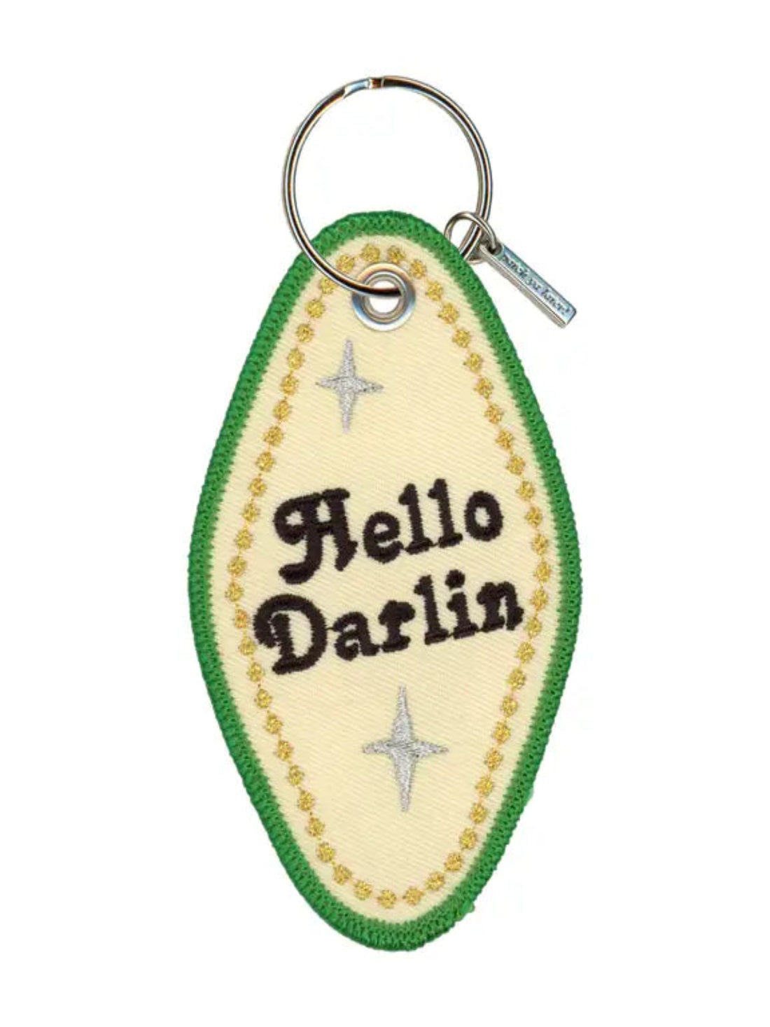 Hello Darlin' Embroidered Patch