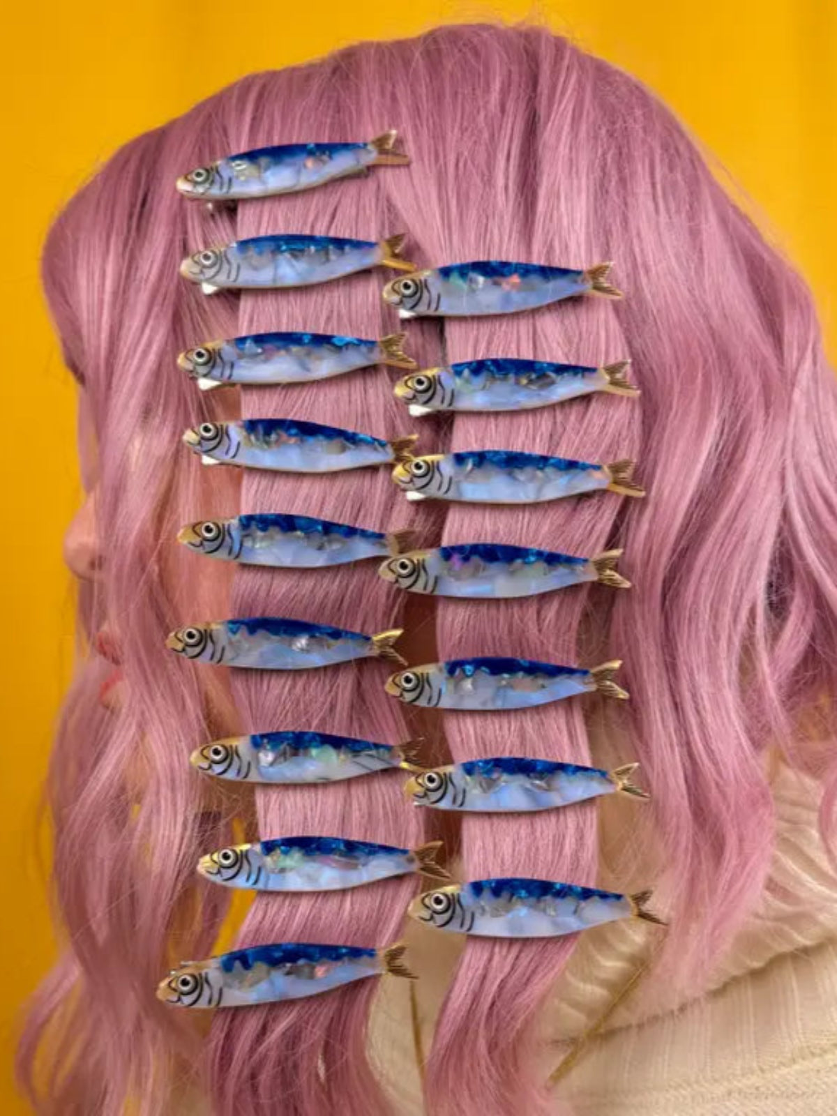 Sardine Barrette Set