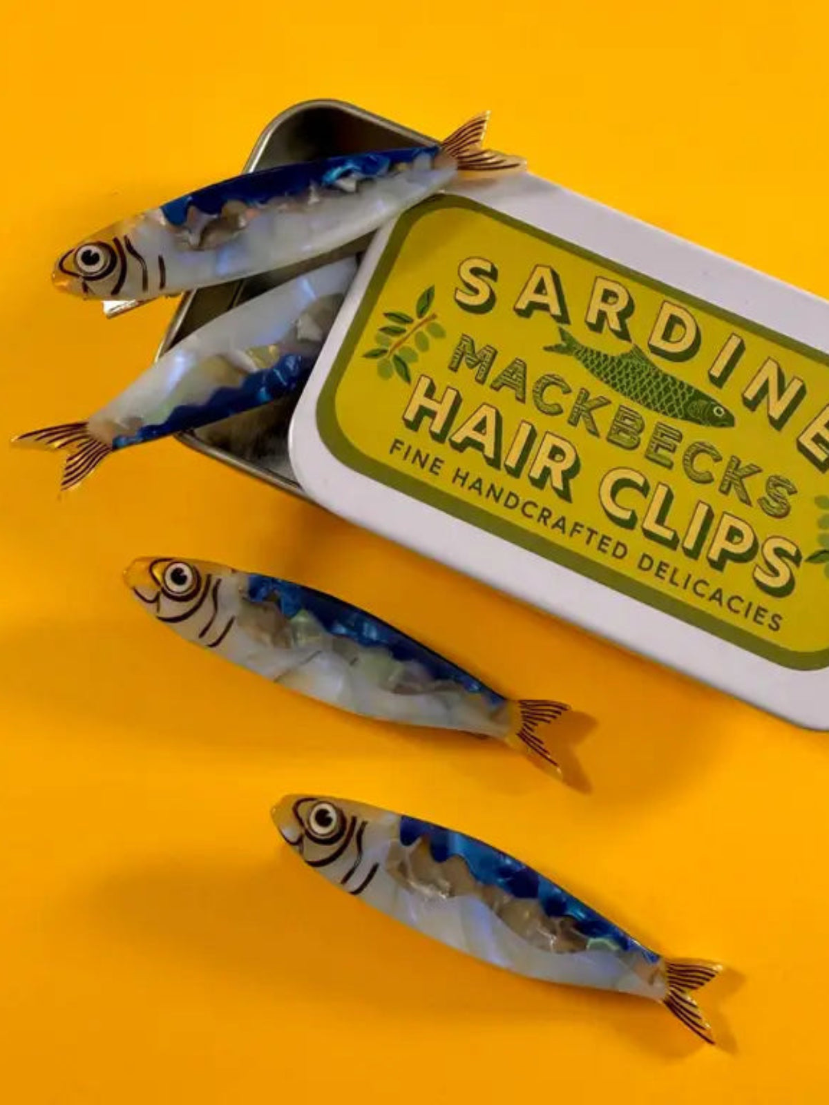 Sardine Barrette Set