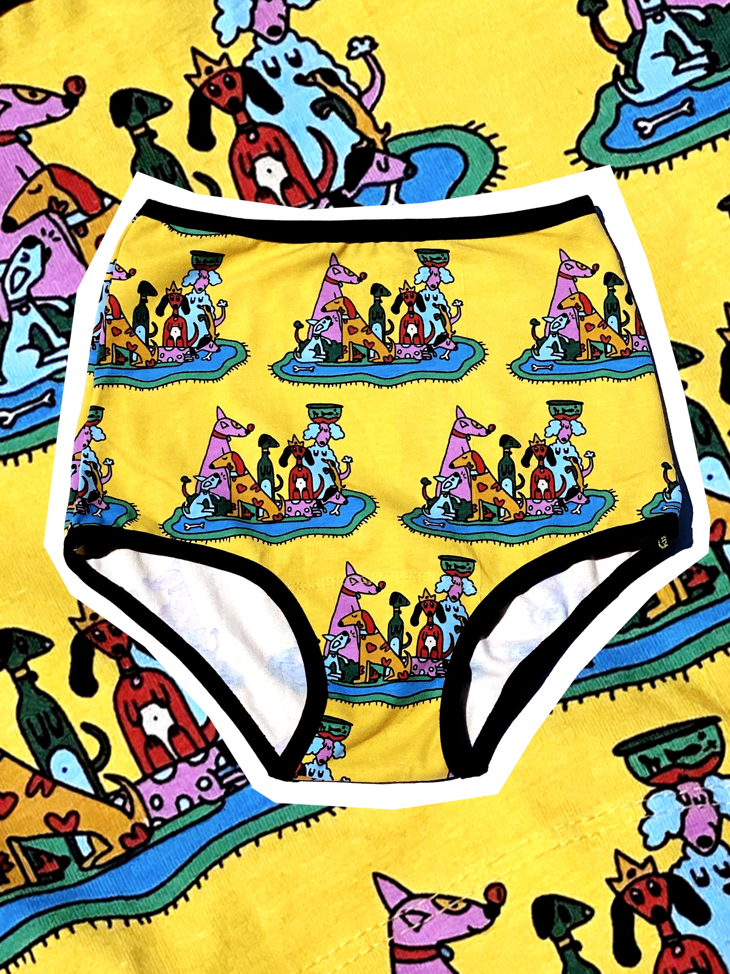 Underwear Dog Party