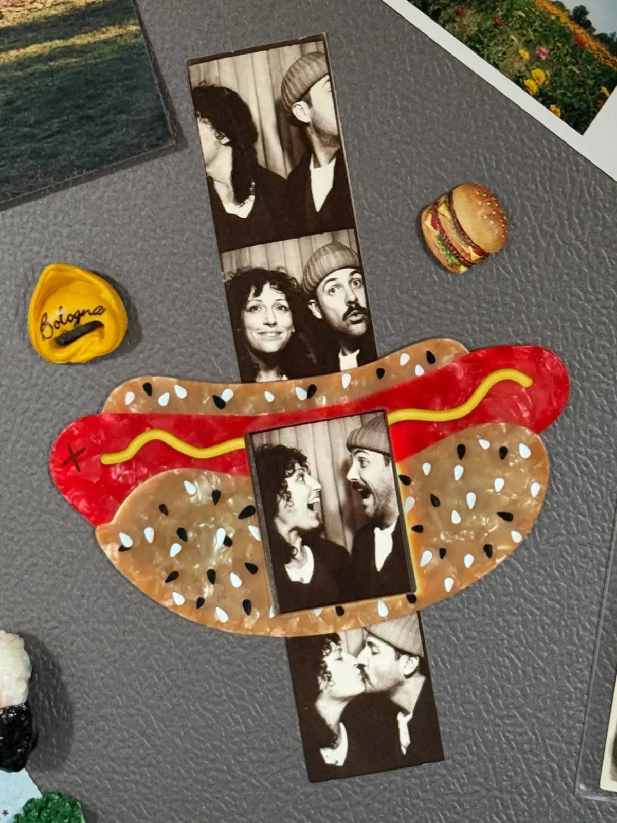 Hot Dog Magnetic Photo Frame