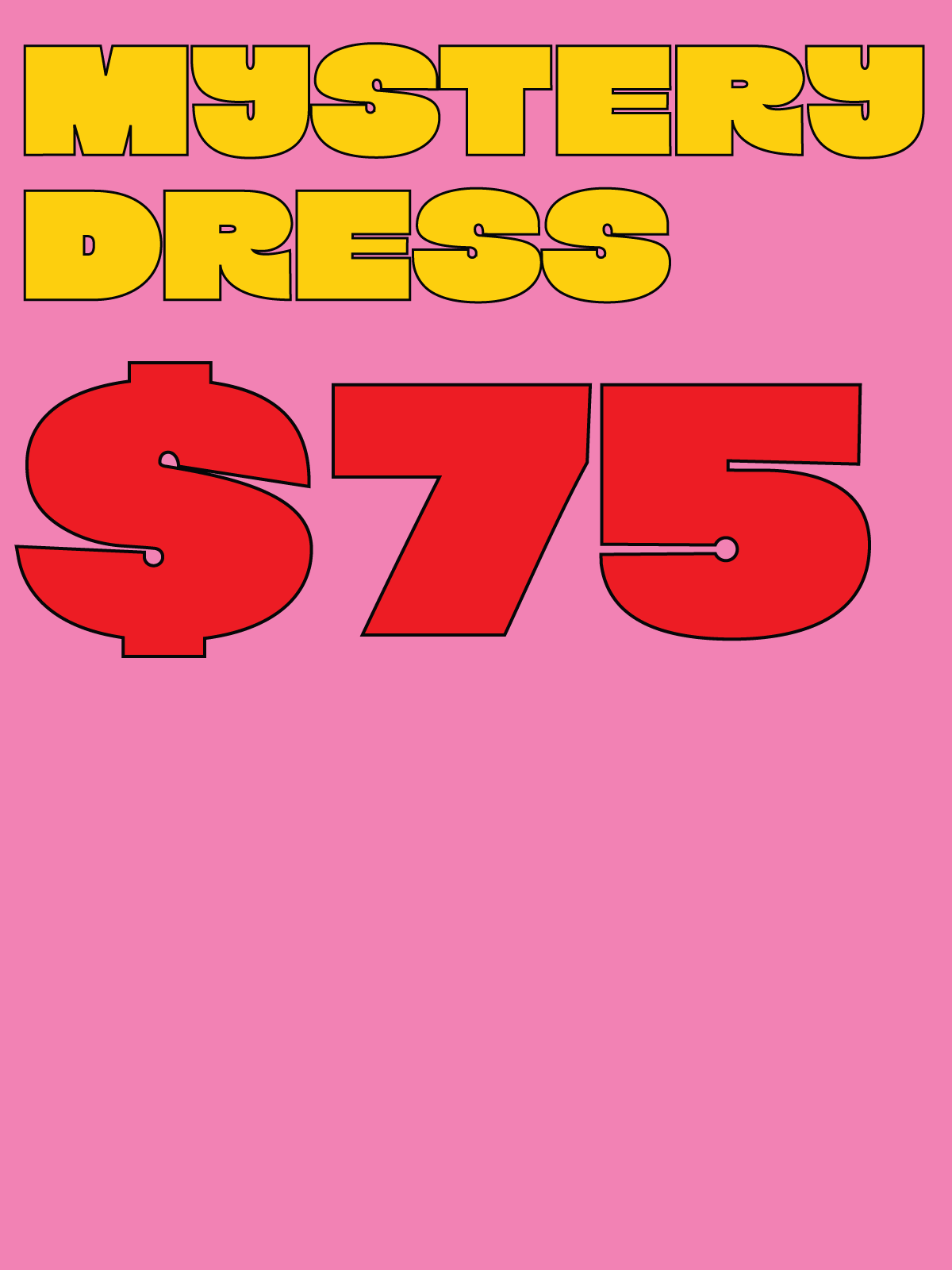 Mystery DRESS