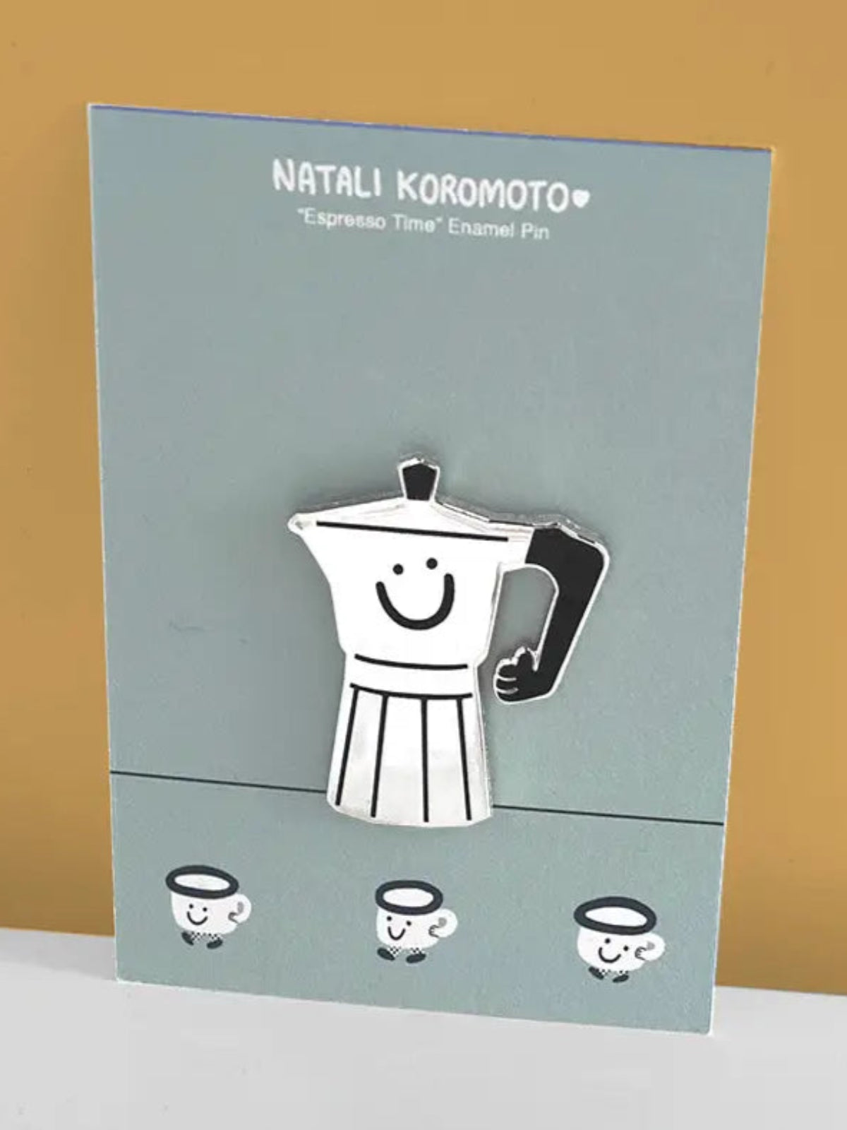 Espresso Time Pin