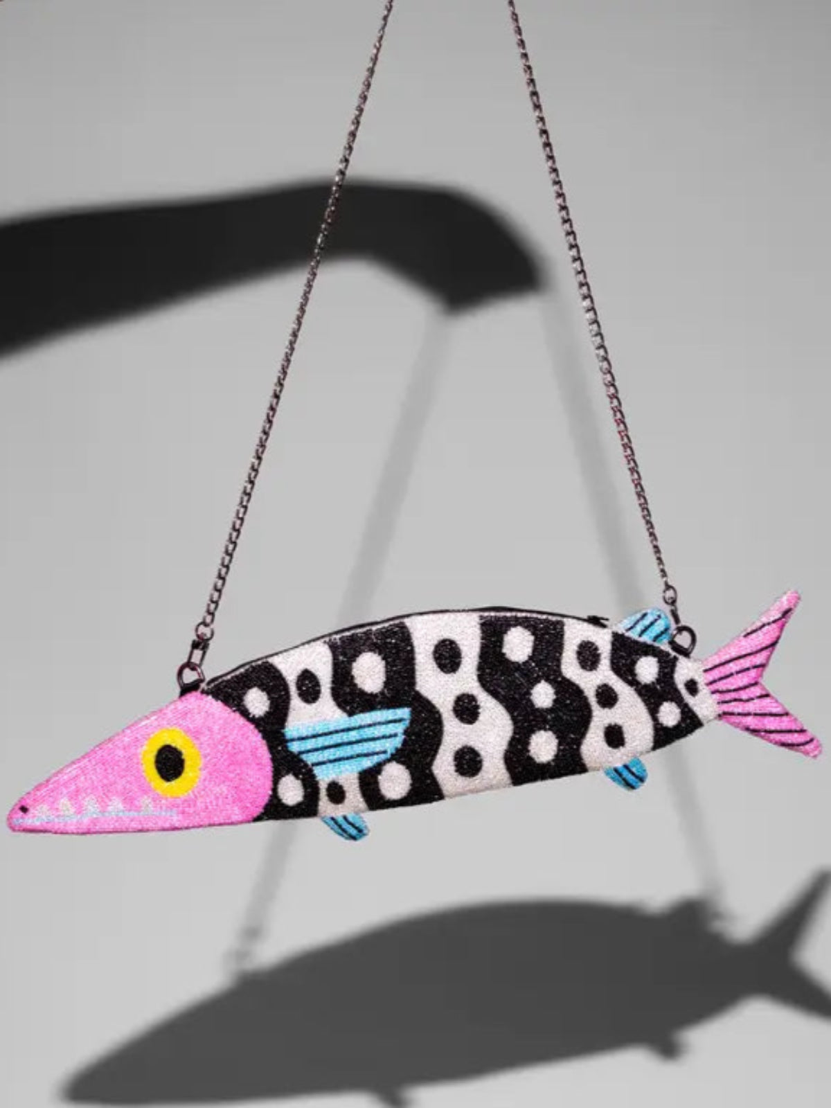 Fish Baguette Purse