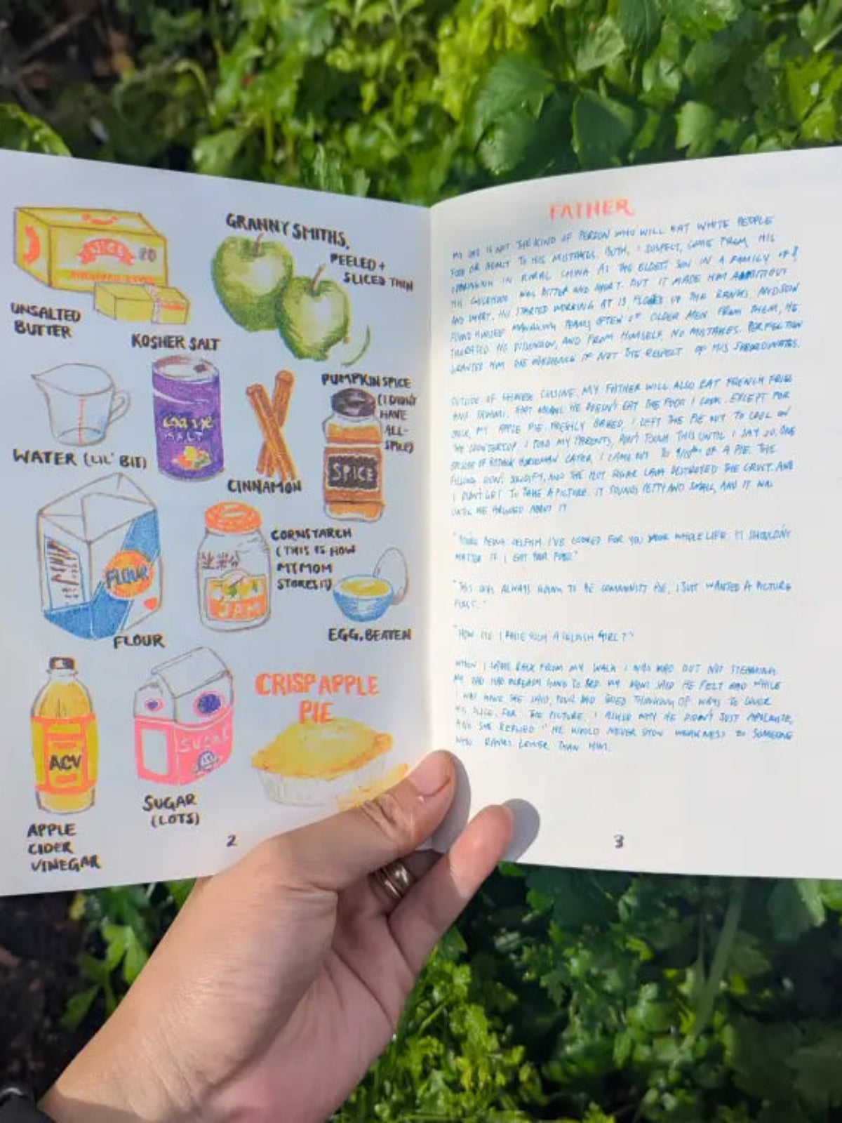 Food I've Cooked For Those I've Loved Zine