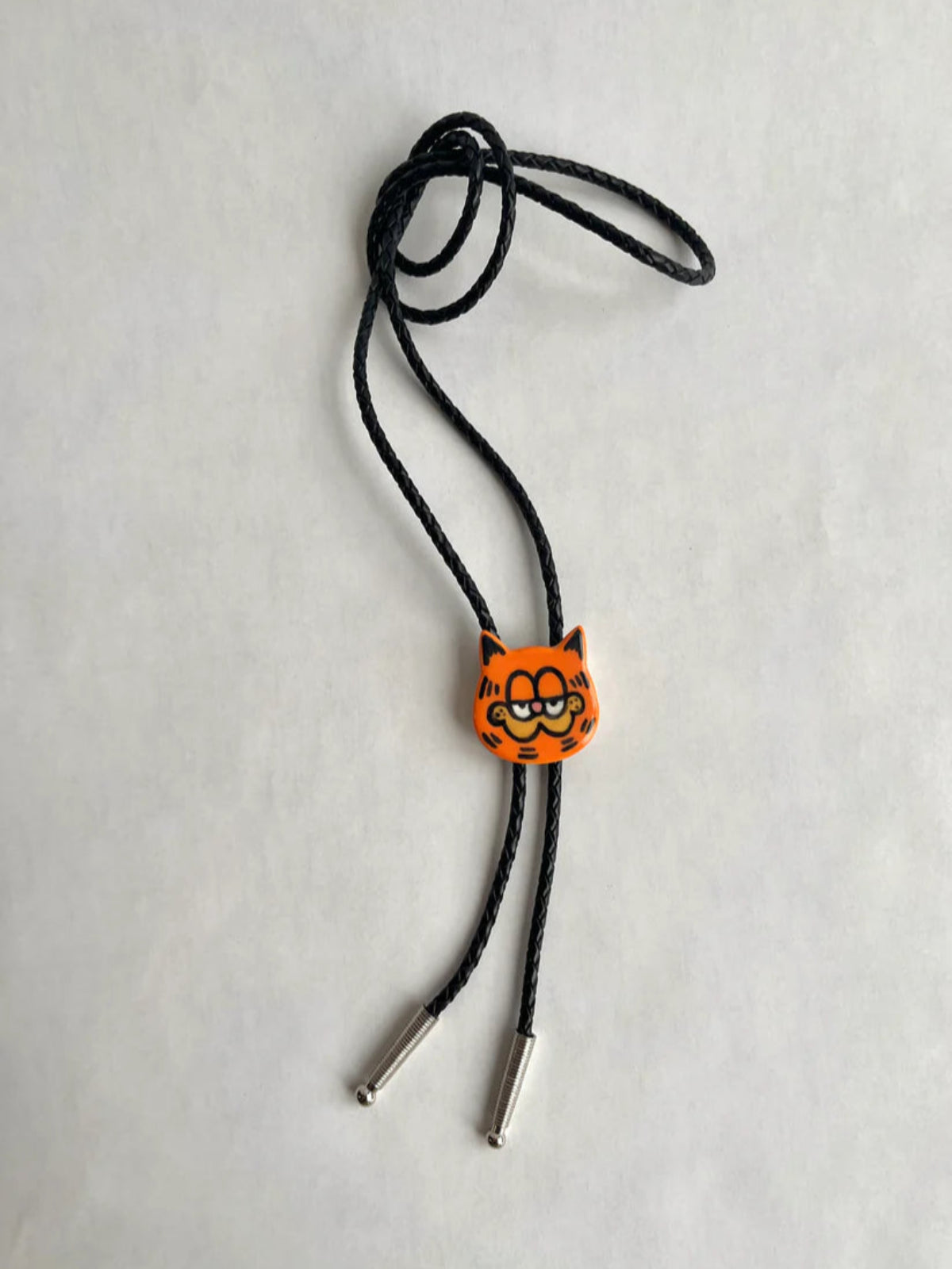 Bootleg Garf Ceramic Bolo Tie