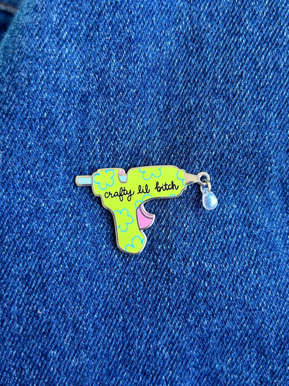 Hot Glue Gun Pin