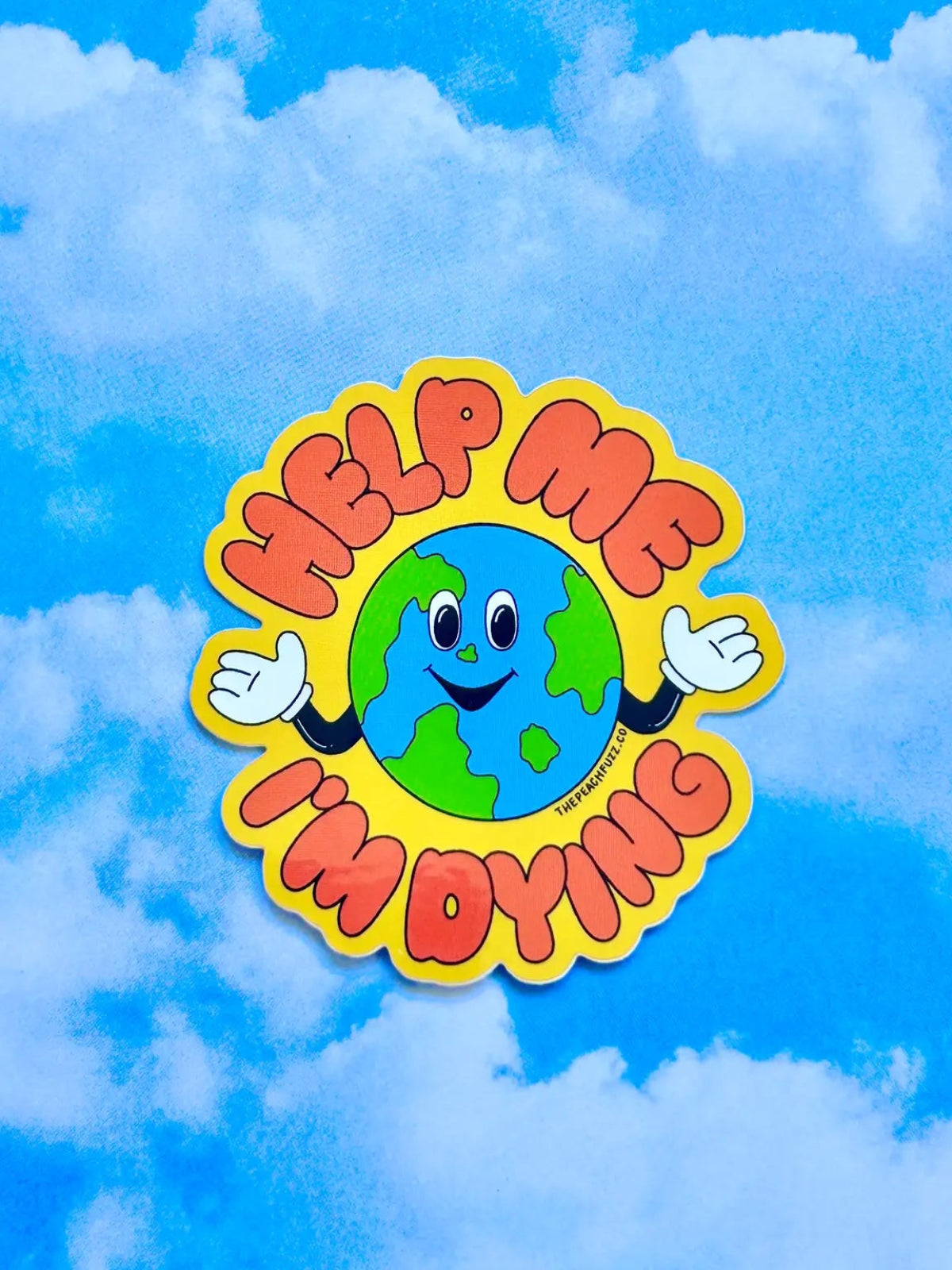 Help Me, I'm Dying Sticker