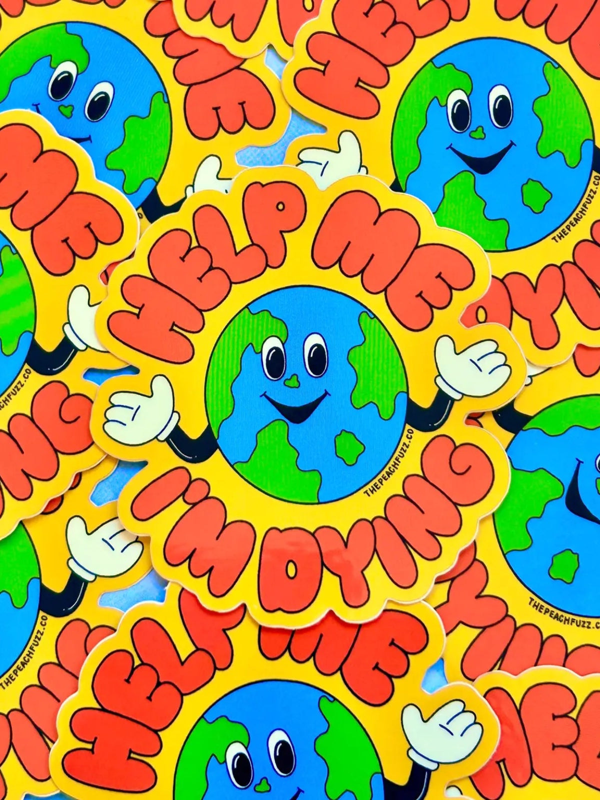 Help Me, I'm Dying Sticker