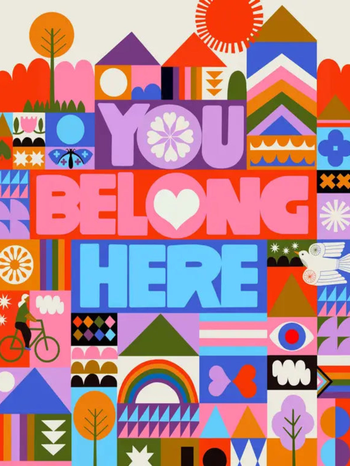 You Belong Here Print