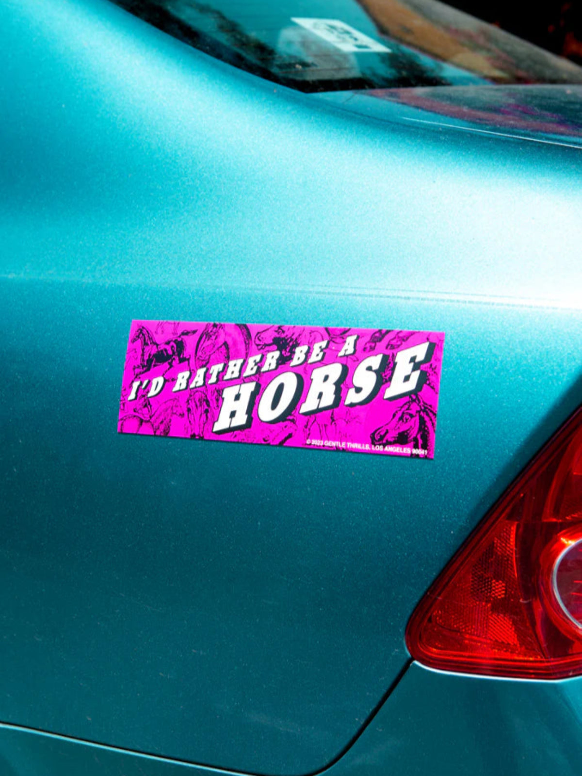 I’d Rather Be A Horse Sticker