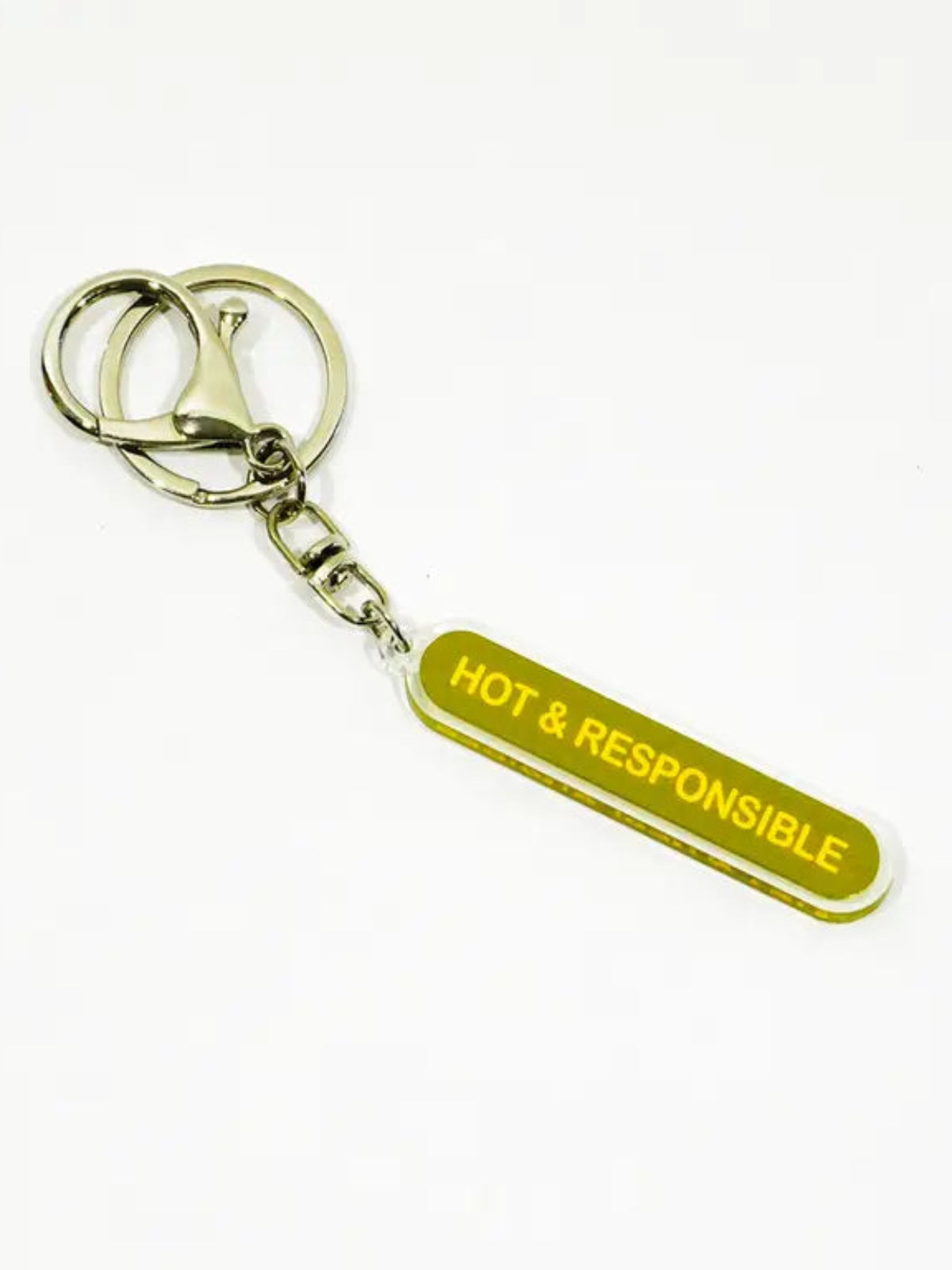 Hot & Responsible Recycled Acrylic Keychain