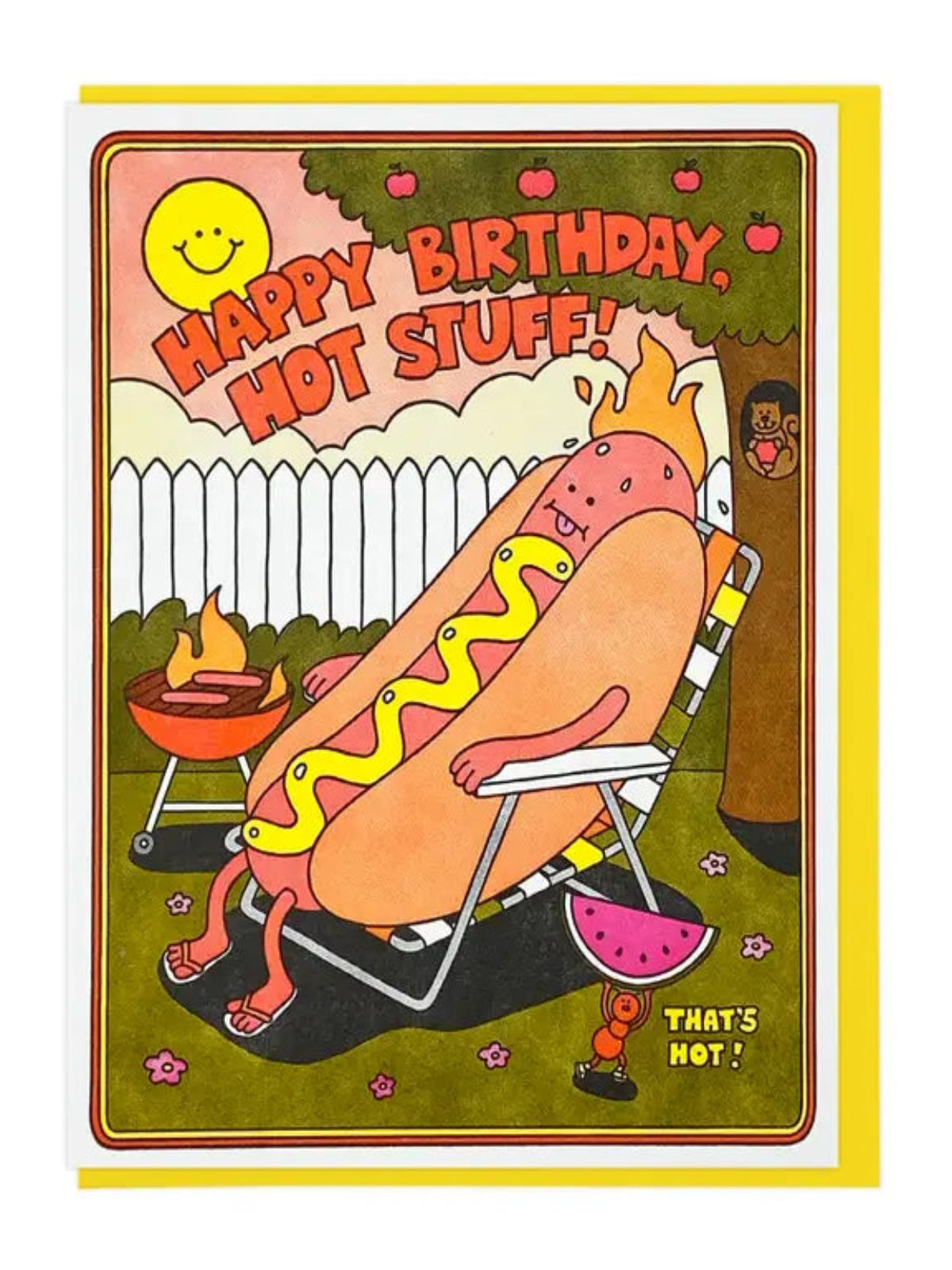 Hot Stuff Birthday Card
