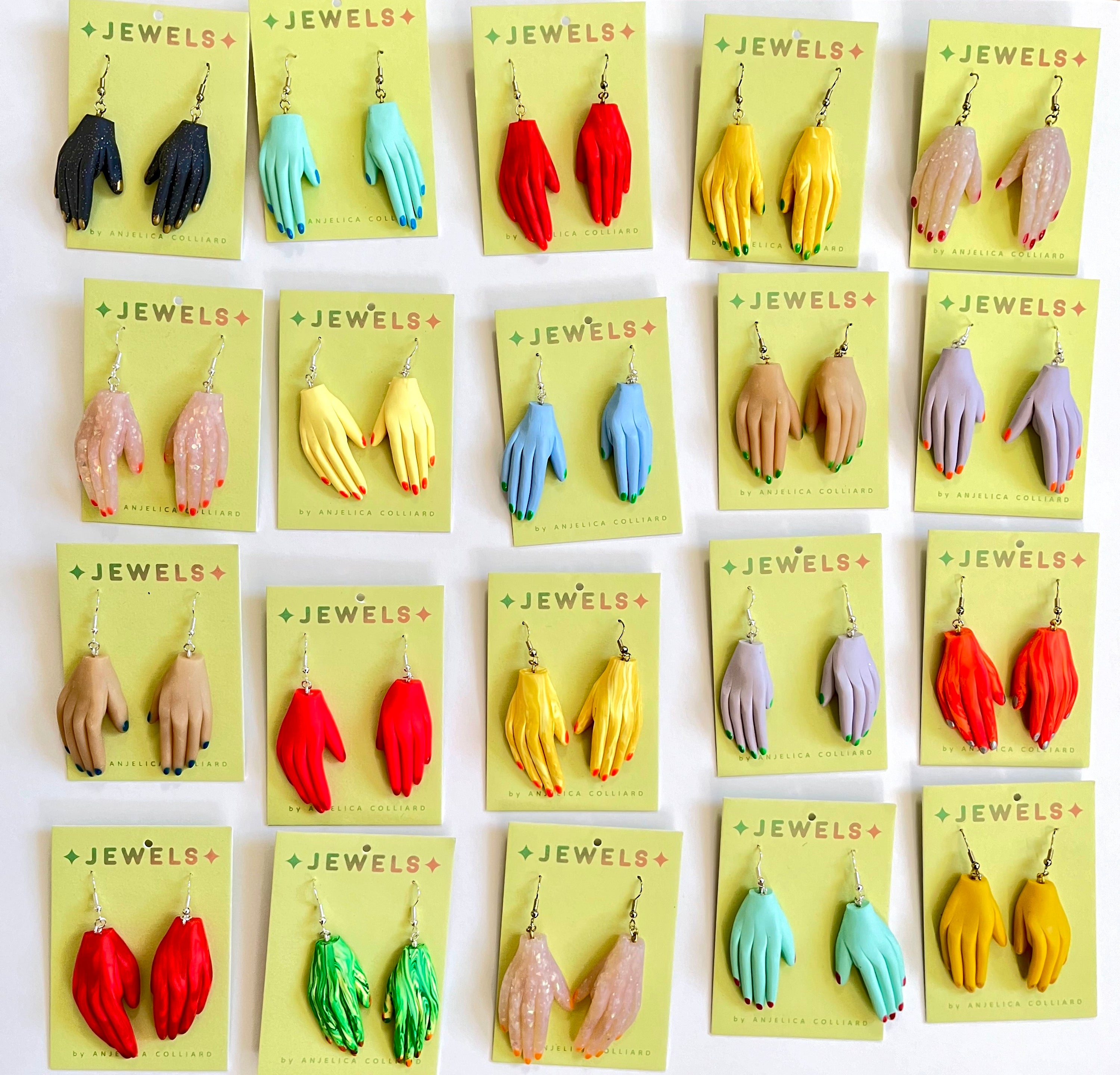 Jellicore Hand Earrings - Assorted