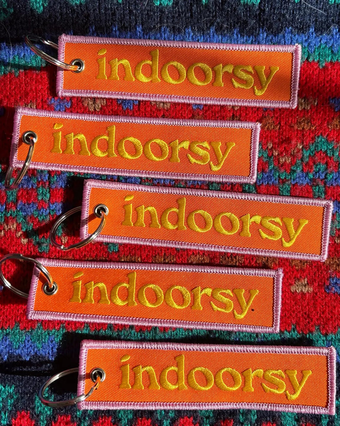 Indoorsy Embroidered Patch