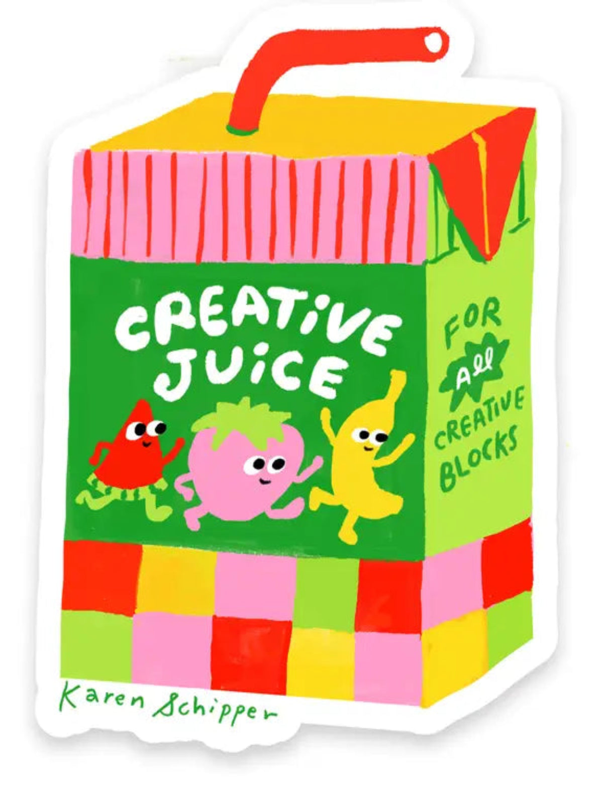 Creative Juice Sticker