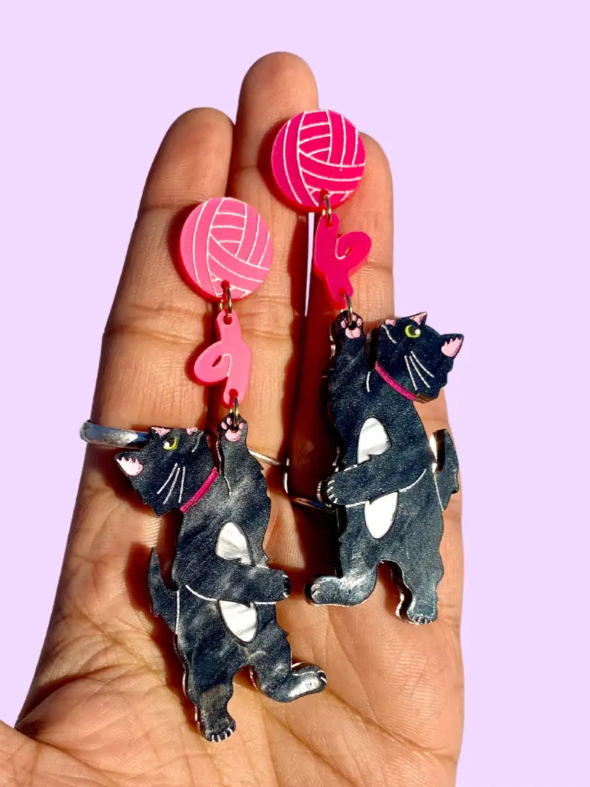 Got To Be Kitten Me Earrings