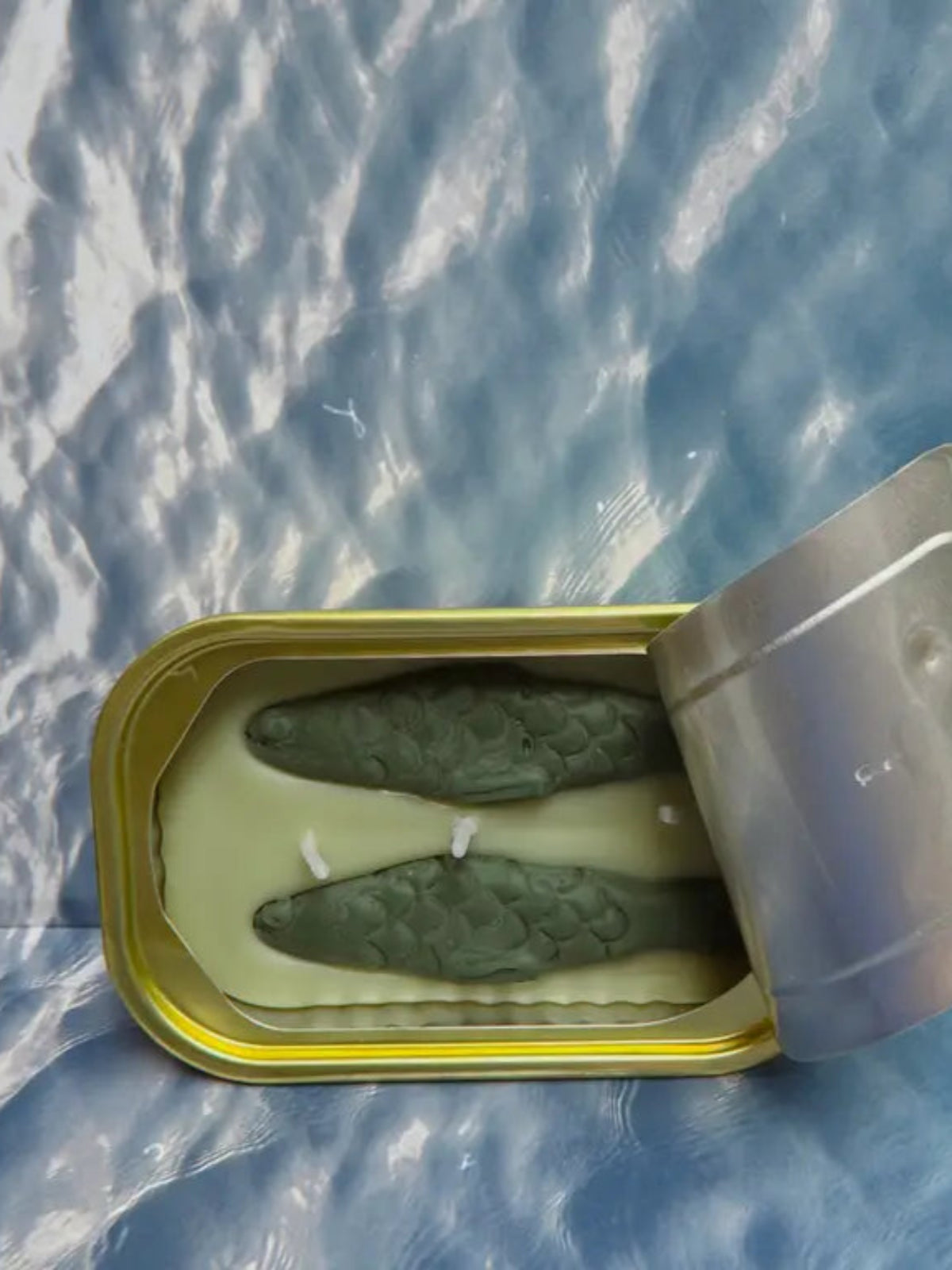 Tinned Fish Candle - Green Tea & Lemongrass