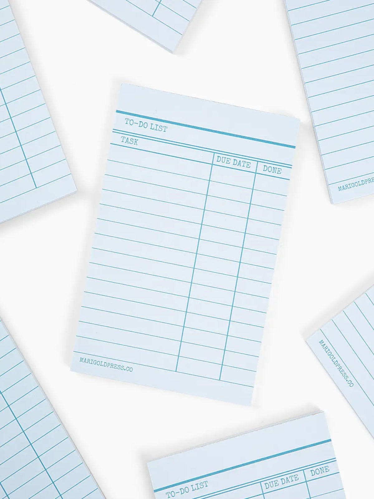 Library Card Notepad
