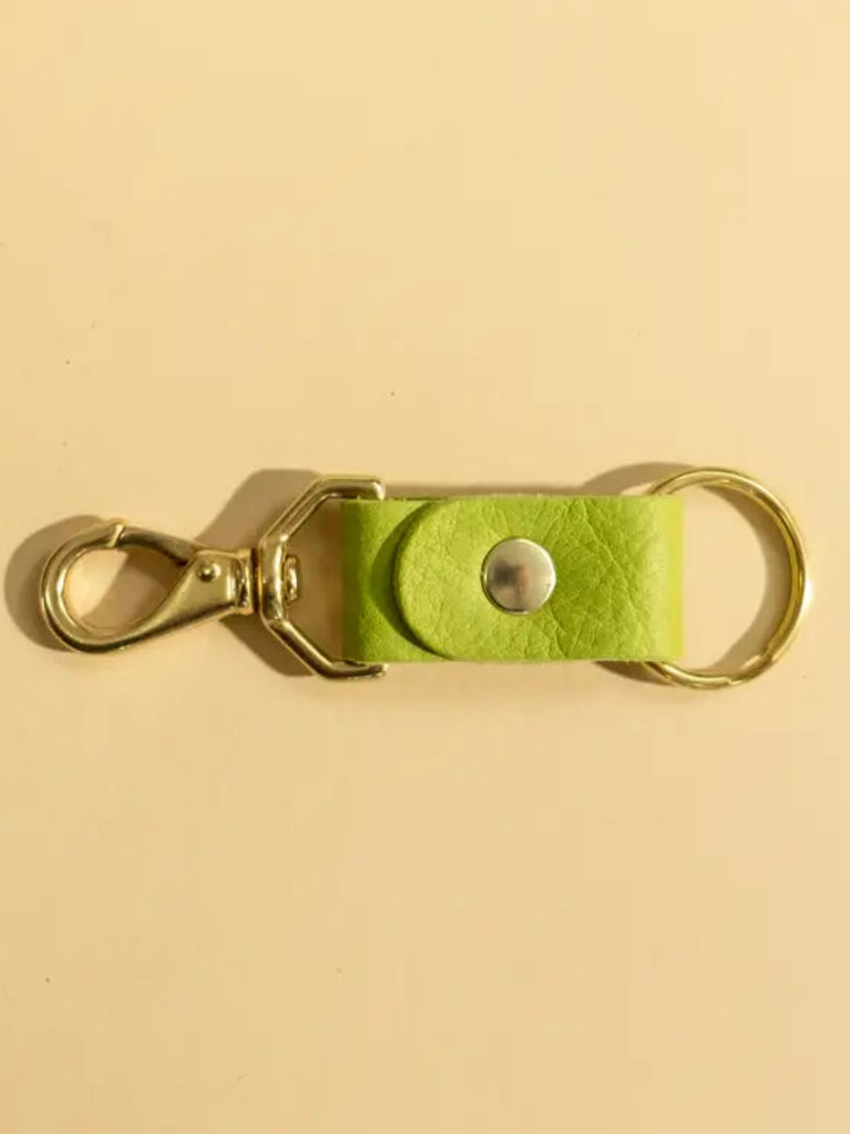 Keychain - Lime Leather