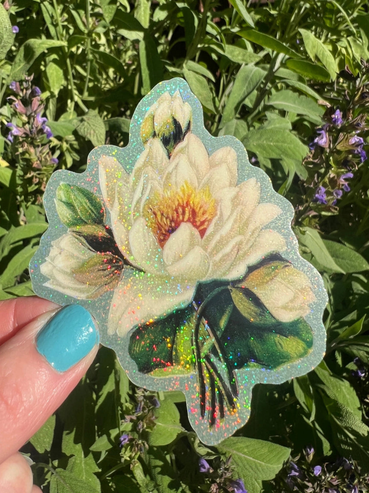 Lotus Sticker