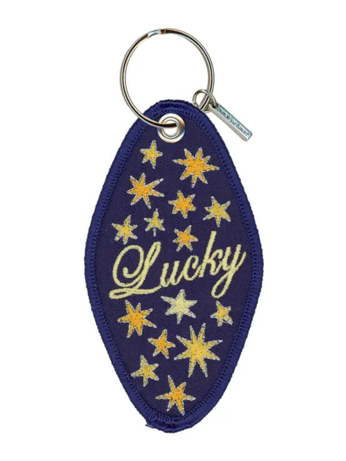 Lucky Embroidered Keychain