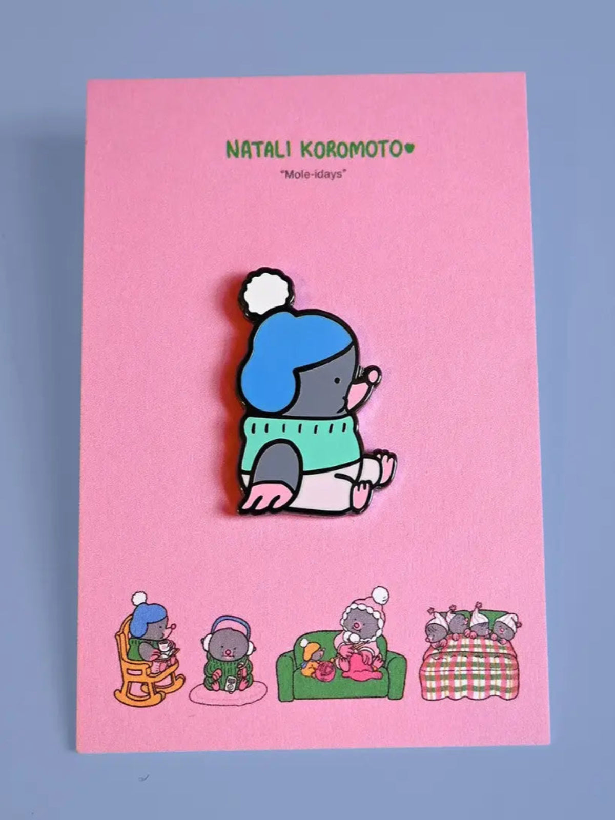 Mole-Idays Pin
