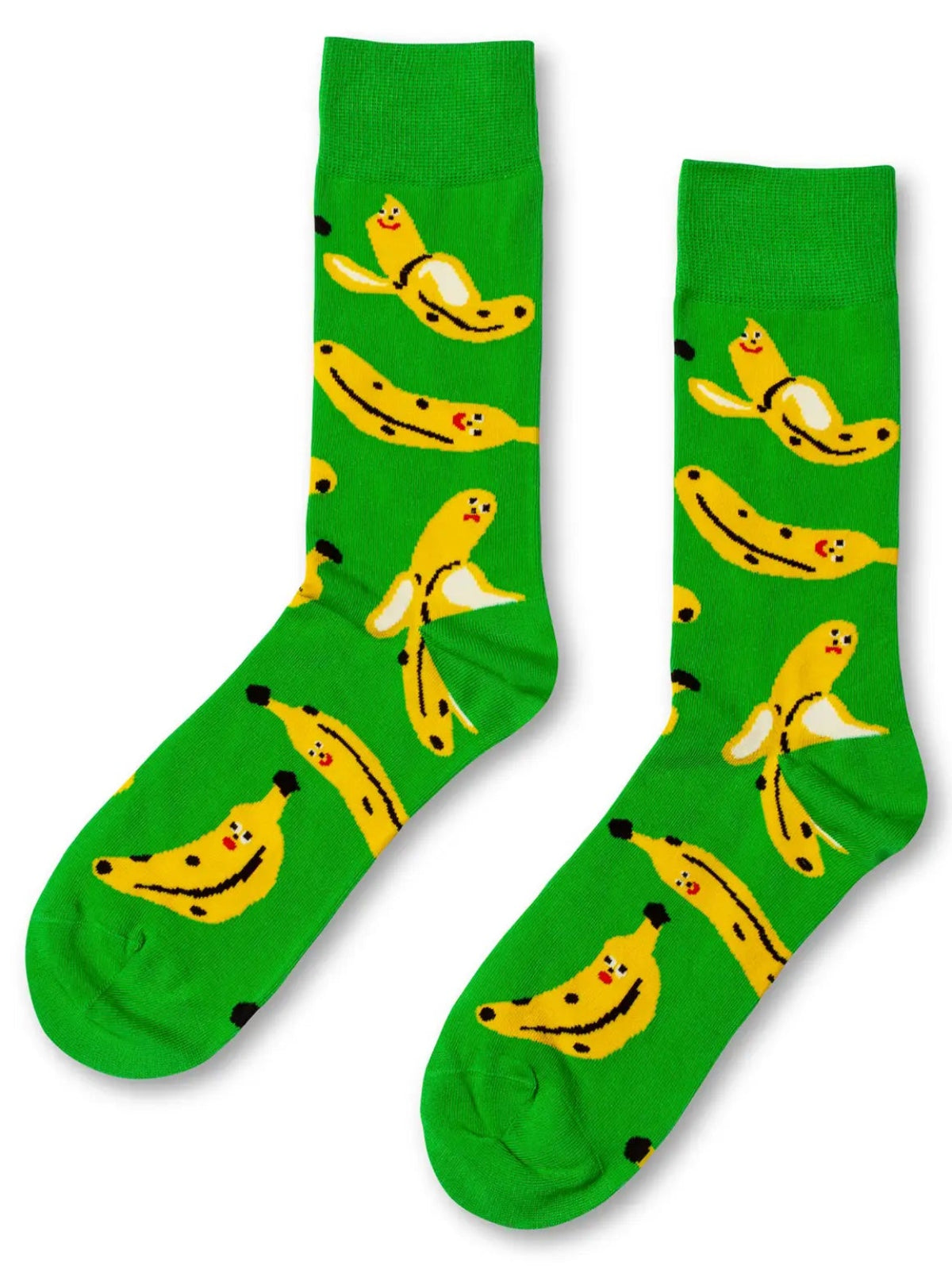 Banana Crew Socks - Large