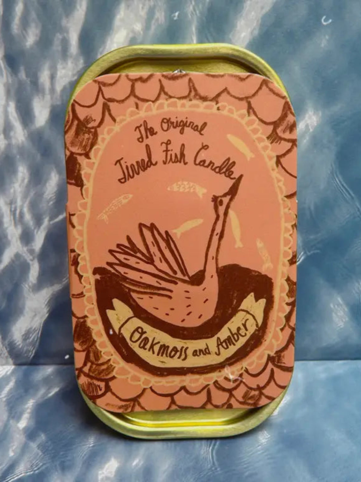Tinned Fish Candle - Oakmoss & Amber