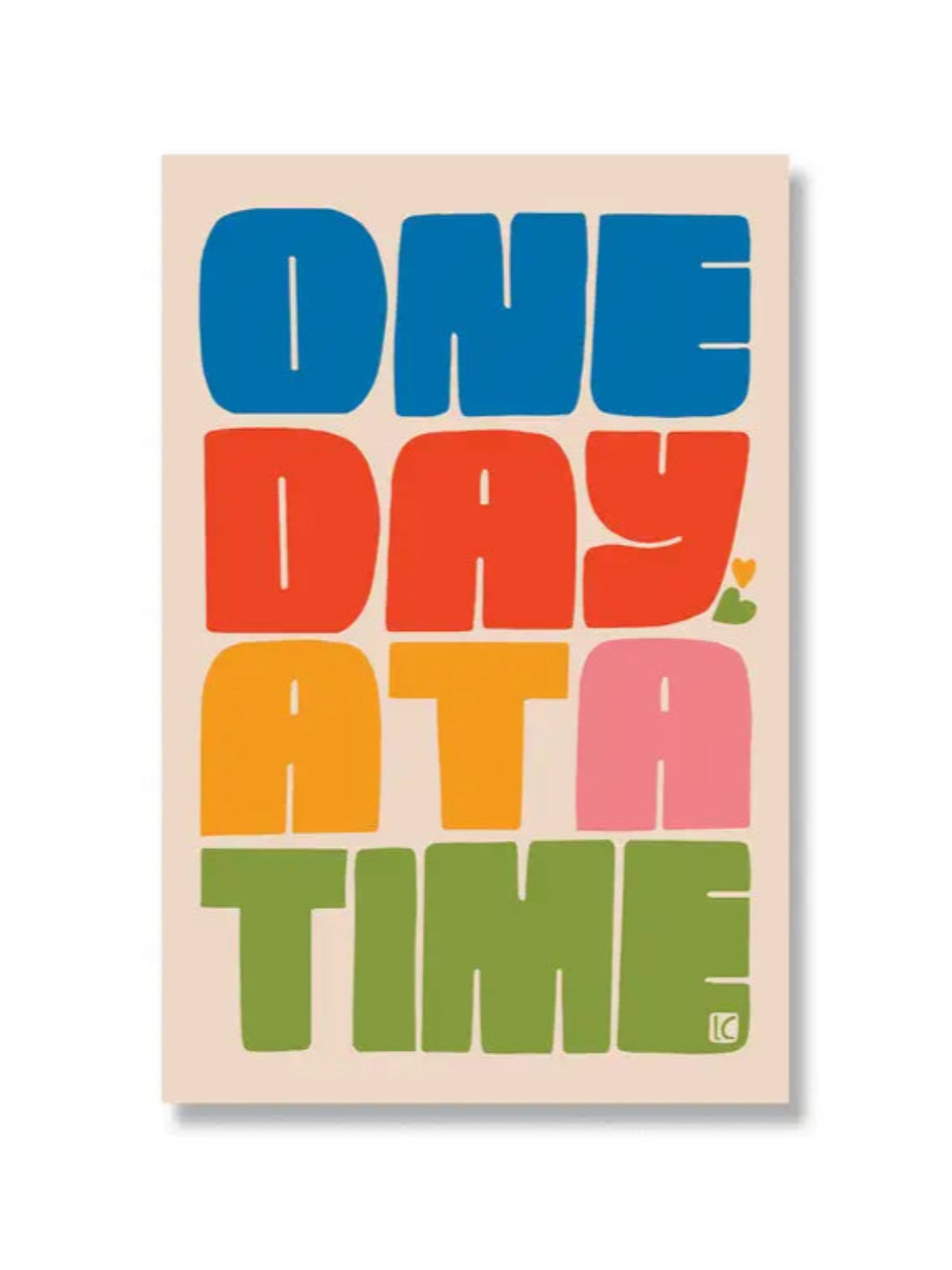 One Day At A Time Sticker