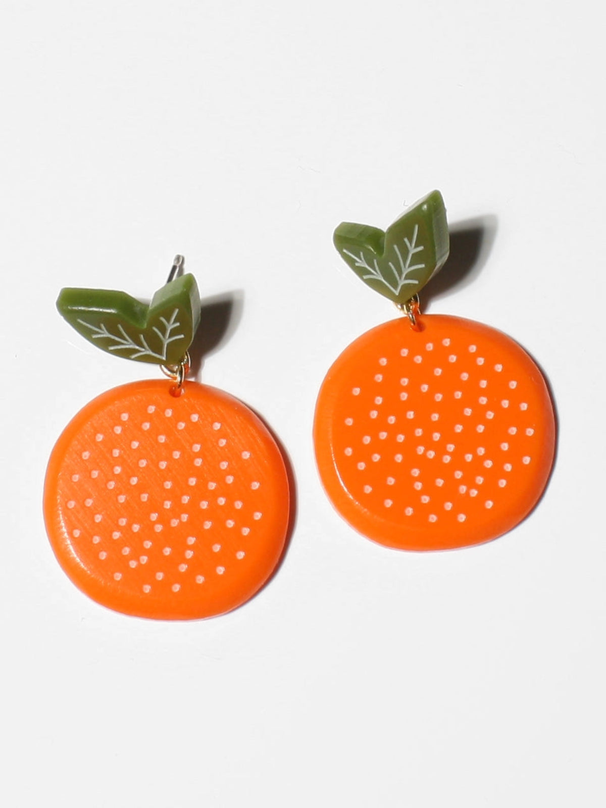 Orange Earrings