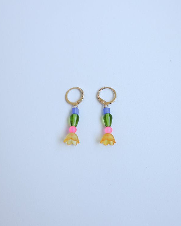 Lil' Tulip Earrings - ORANGE