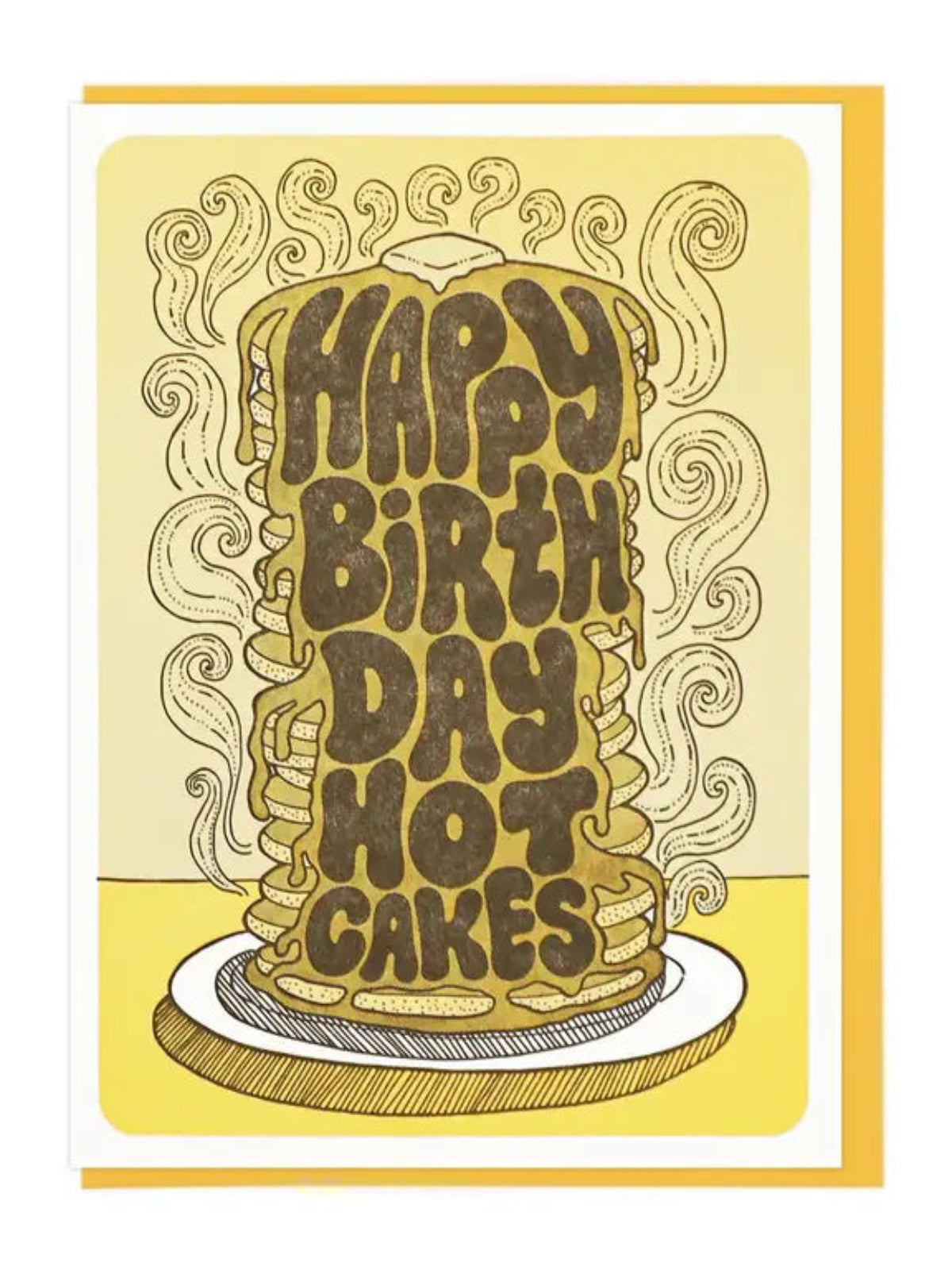 Happy Birthday Hot Cakes Card