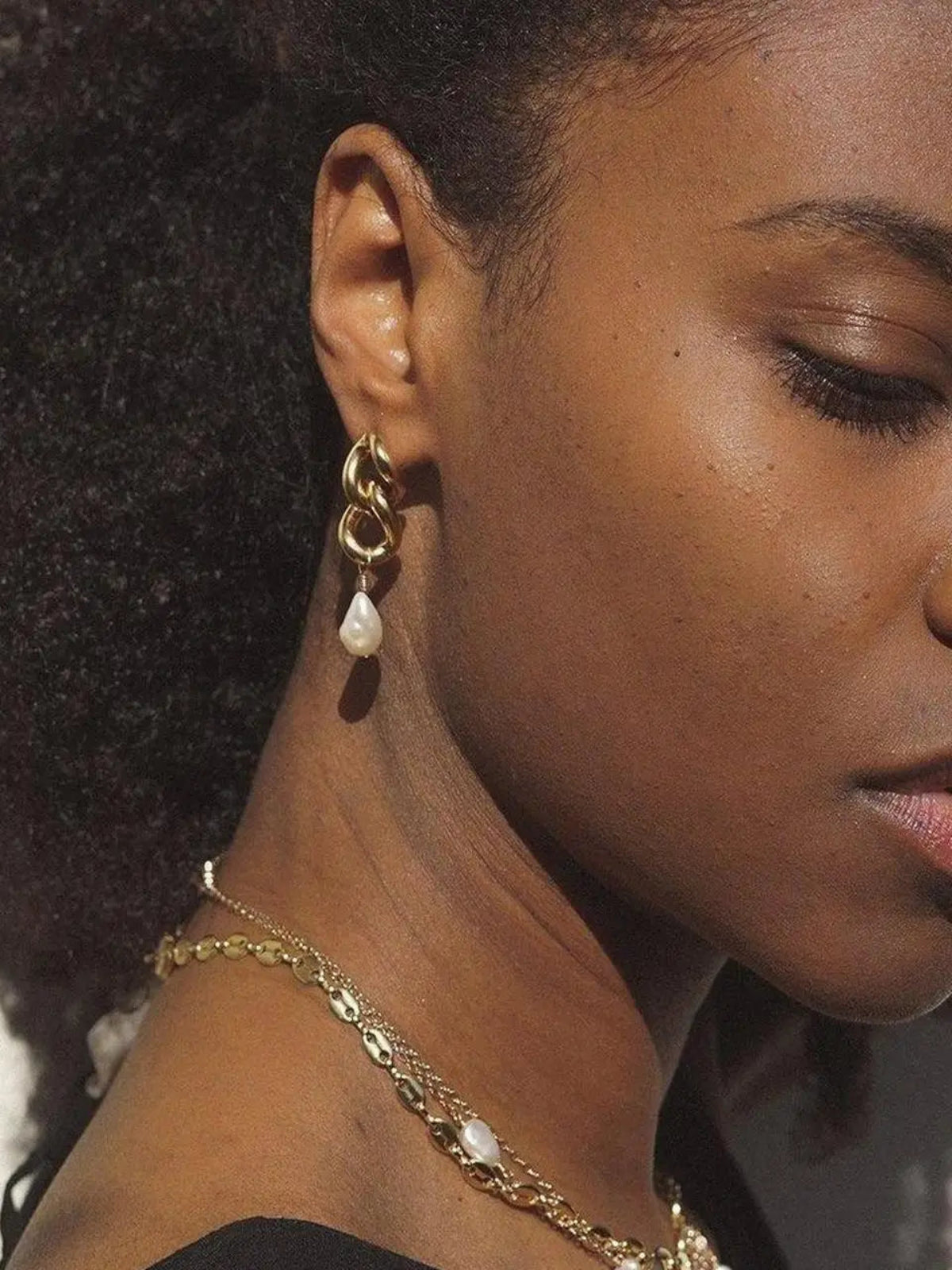 Pearl Link Studs