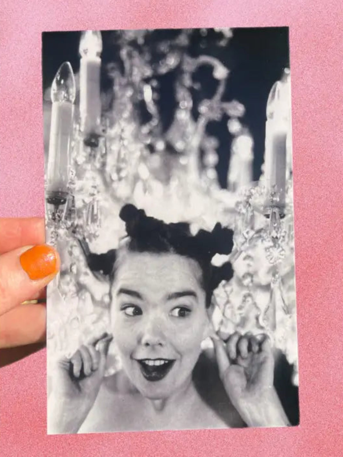 Manic Pixie Icelandic Dream Girl Postcard