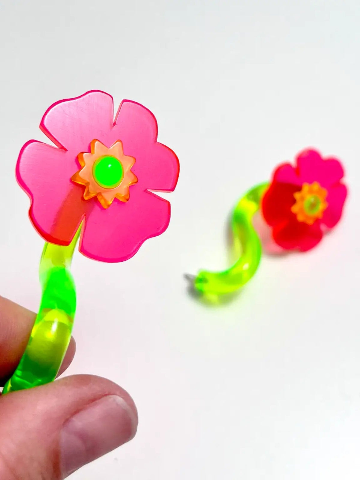 Funky Poppy Earrings