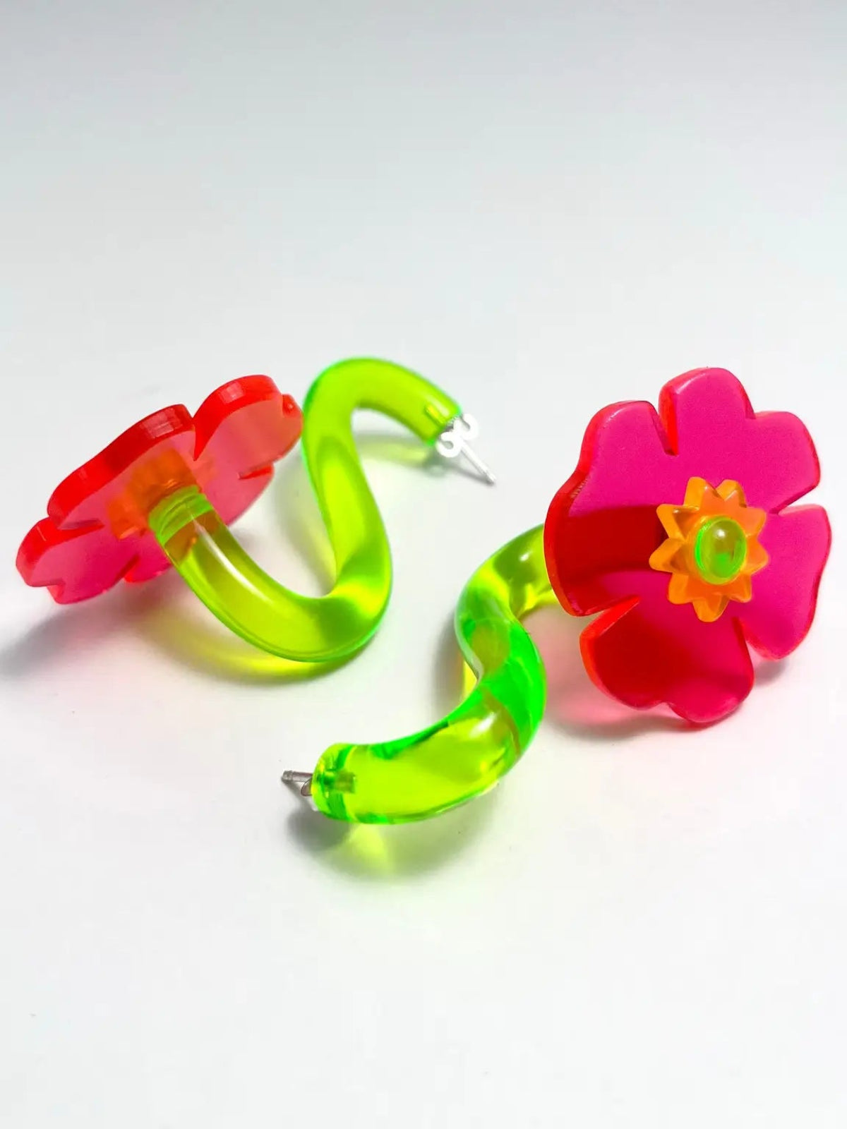 Funky Poppy Earrings