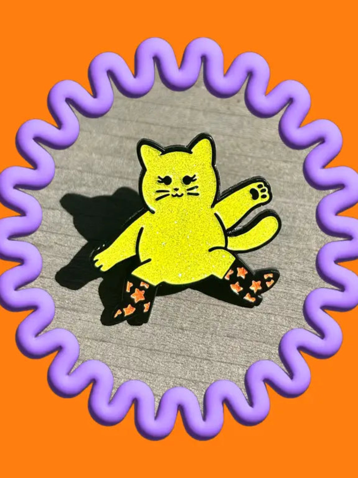 Razzle Dazzle Cat Pin