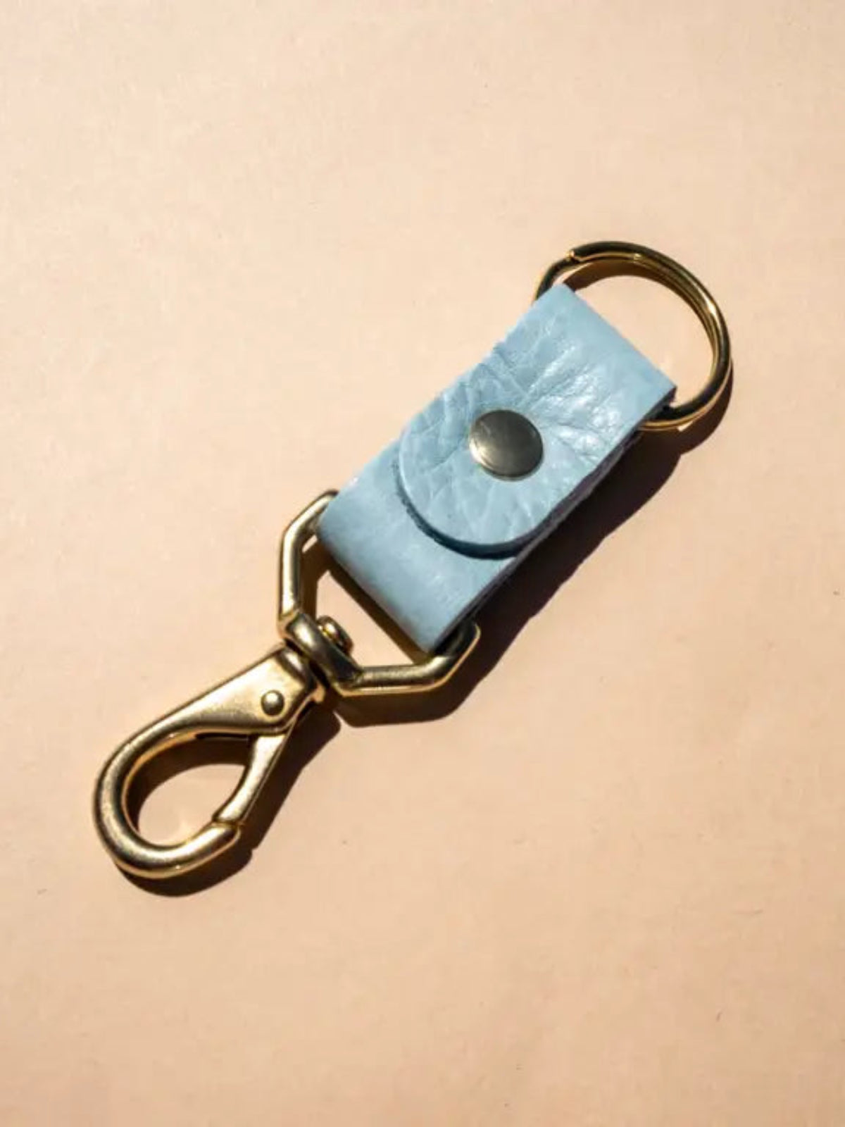 Keychain - Robin Leather