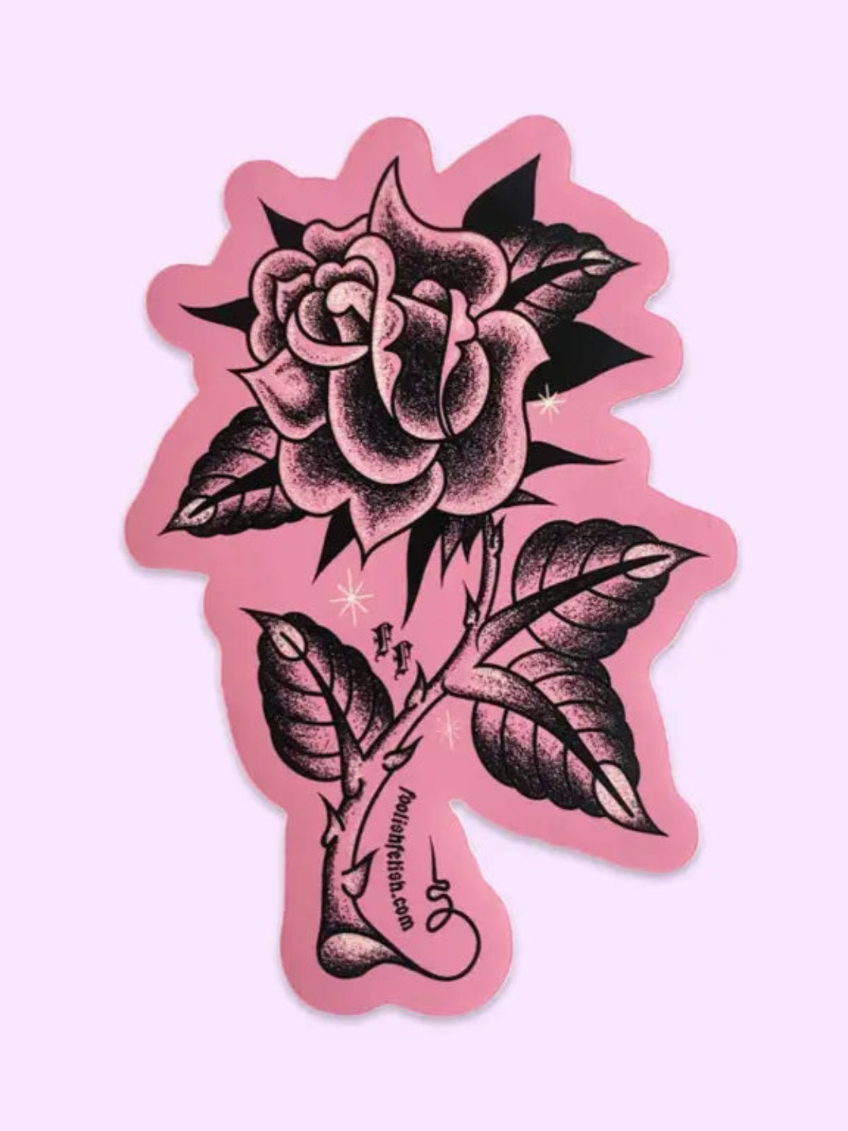 Rose Tattoo Sticker