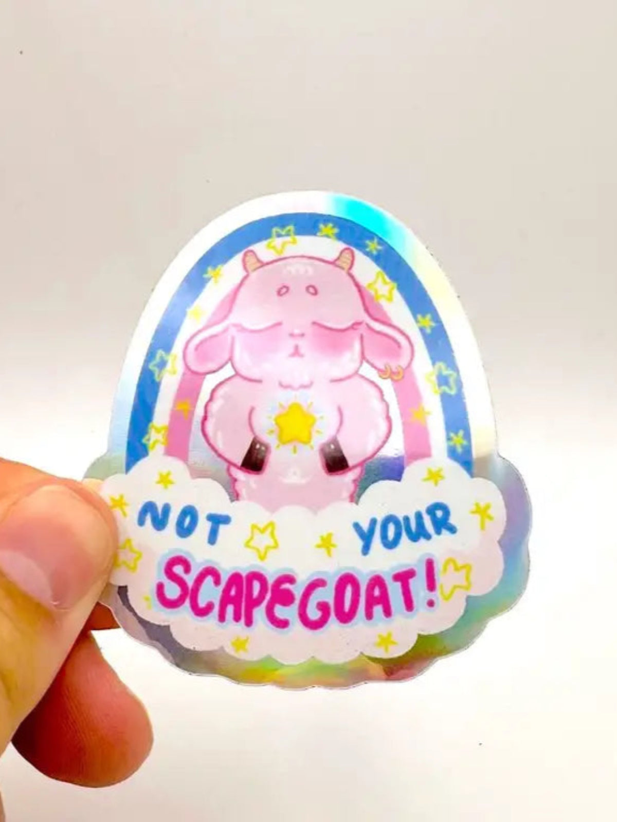 Not Your Scapegoat Sticker