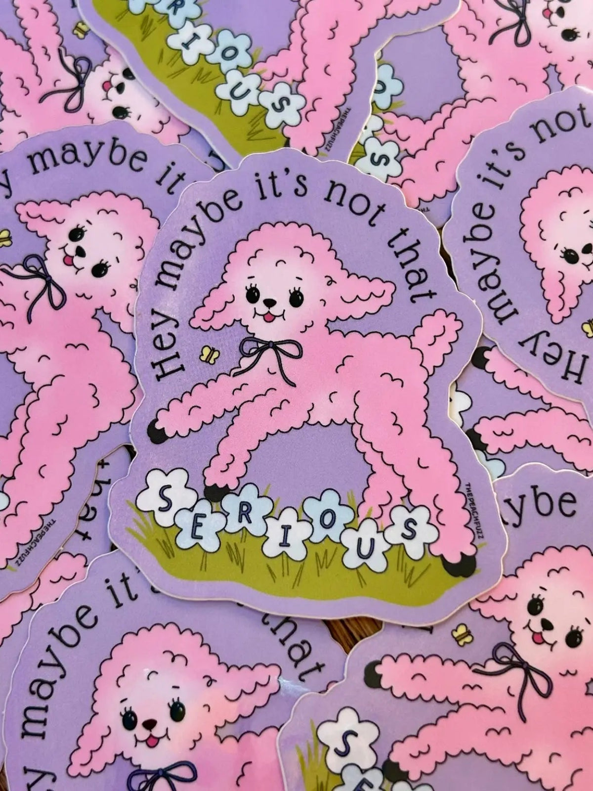 Not That Serious Sticker