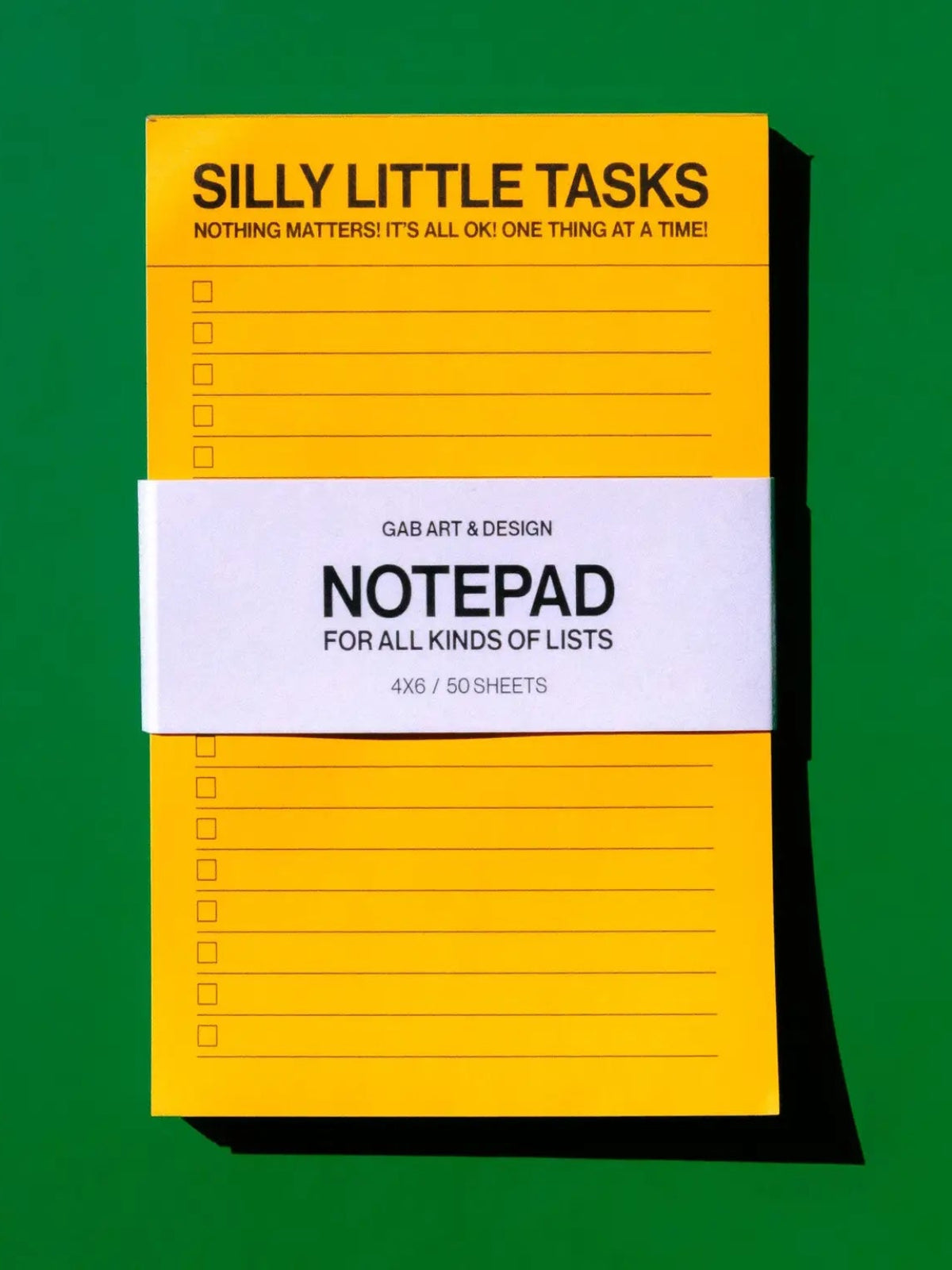 Silly Little Tasks Notepad