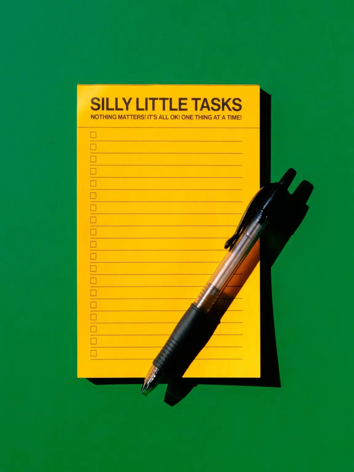 Silly Little Tasks Notepad