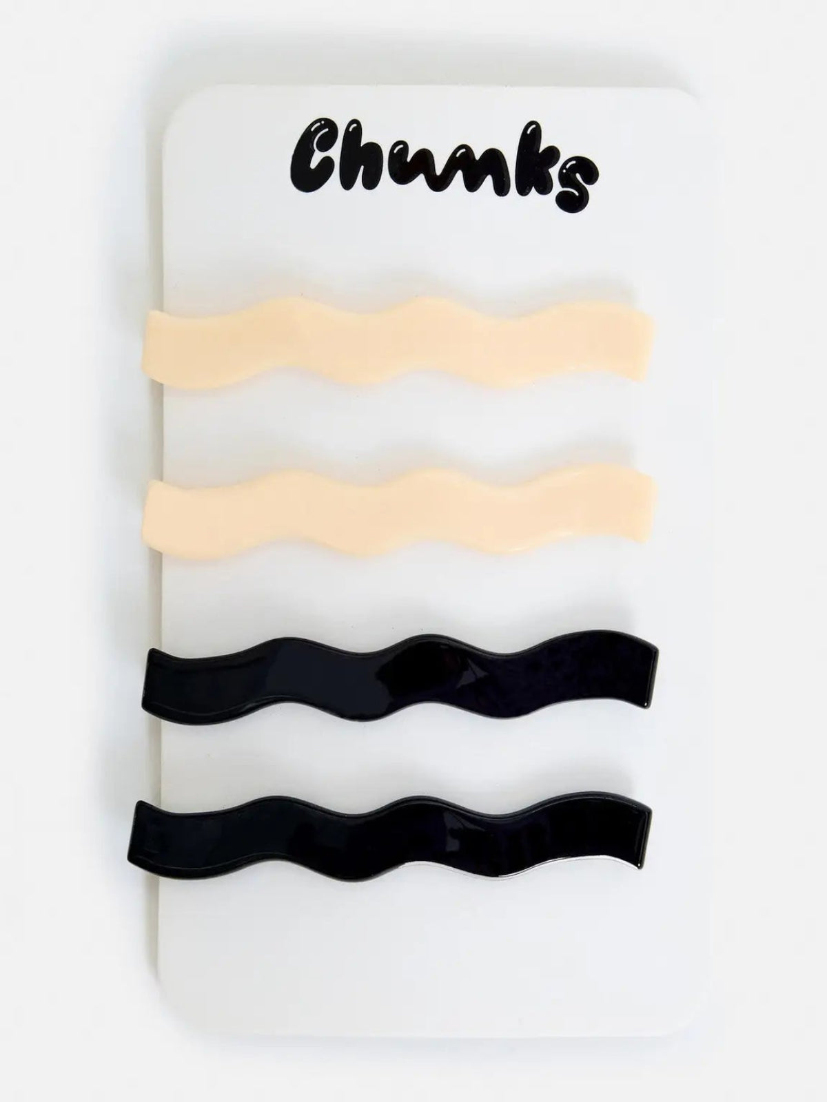 Slides - Cream + Black (4 pack)