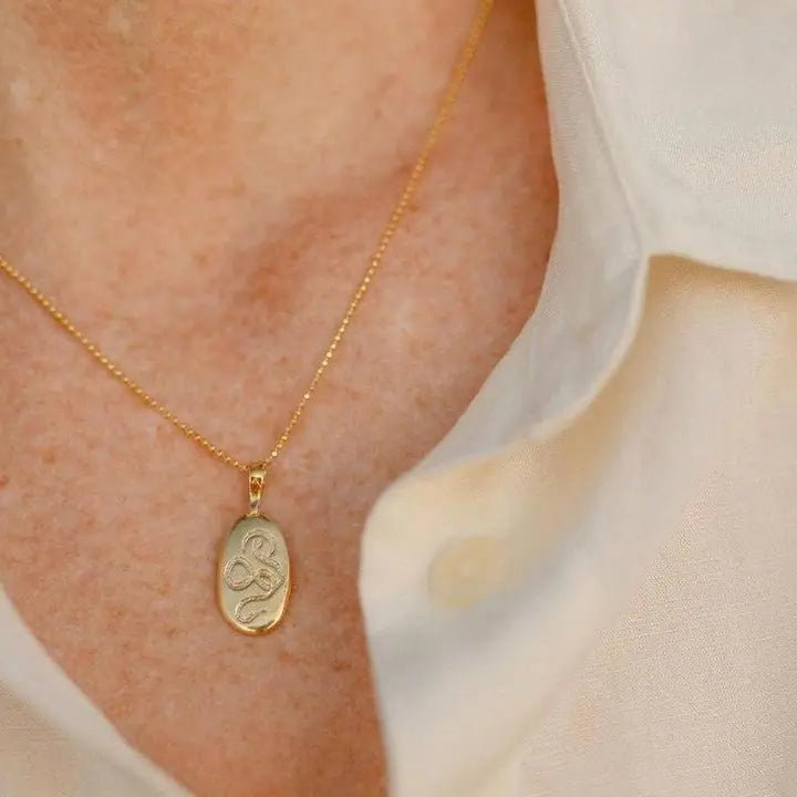 Serpent Rising Snake Pendant