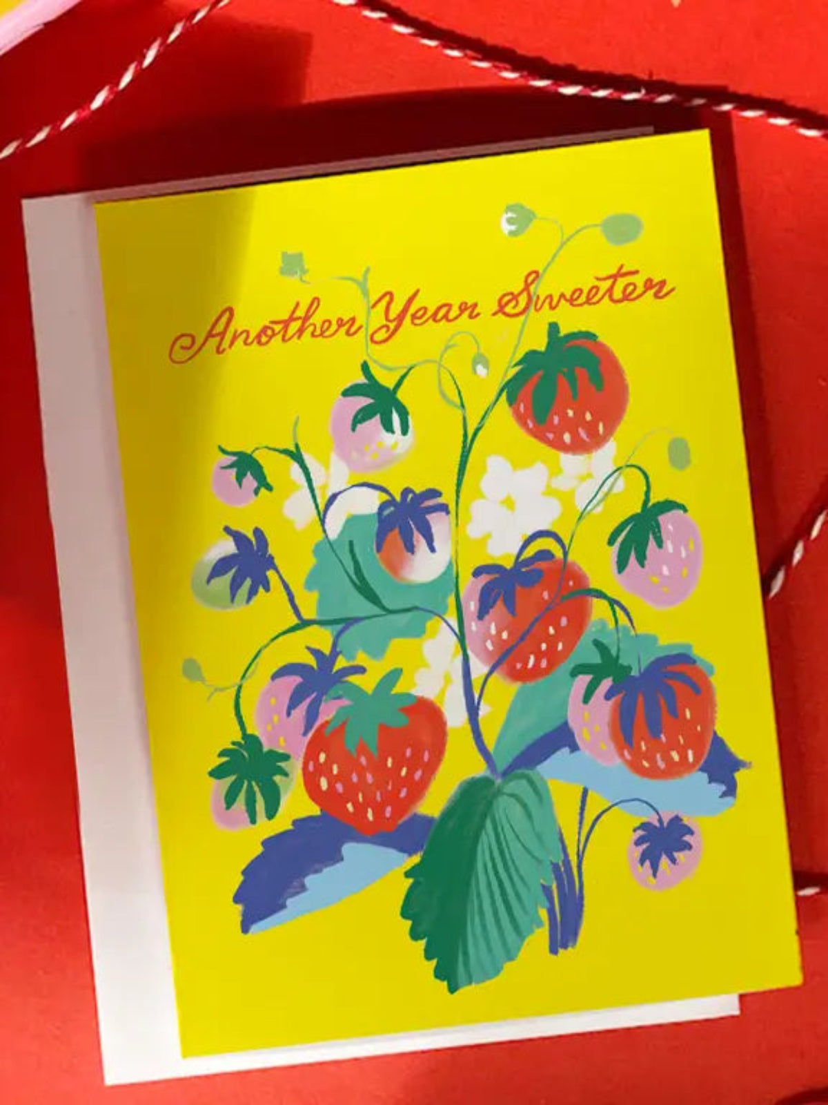 Strawberry Birthday Card