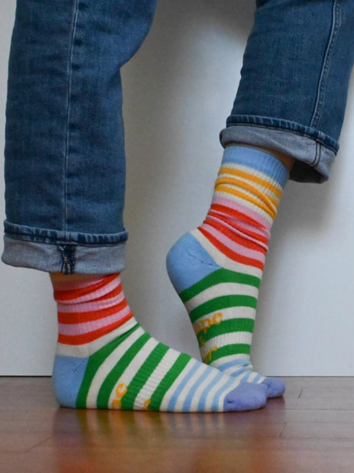 The Stripe Crew Sock