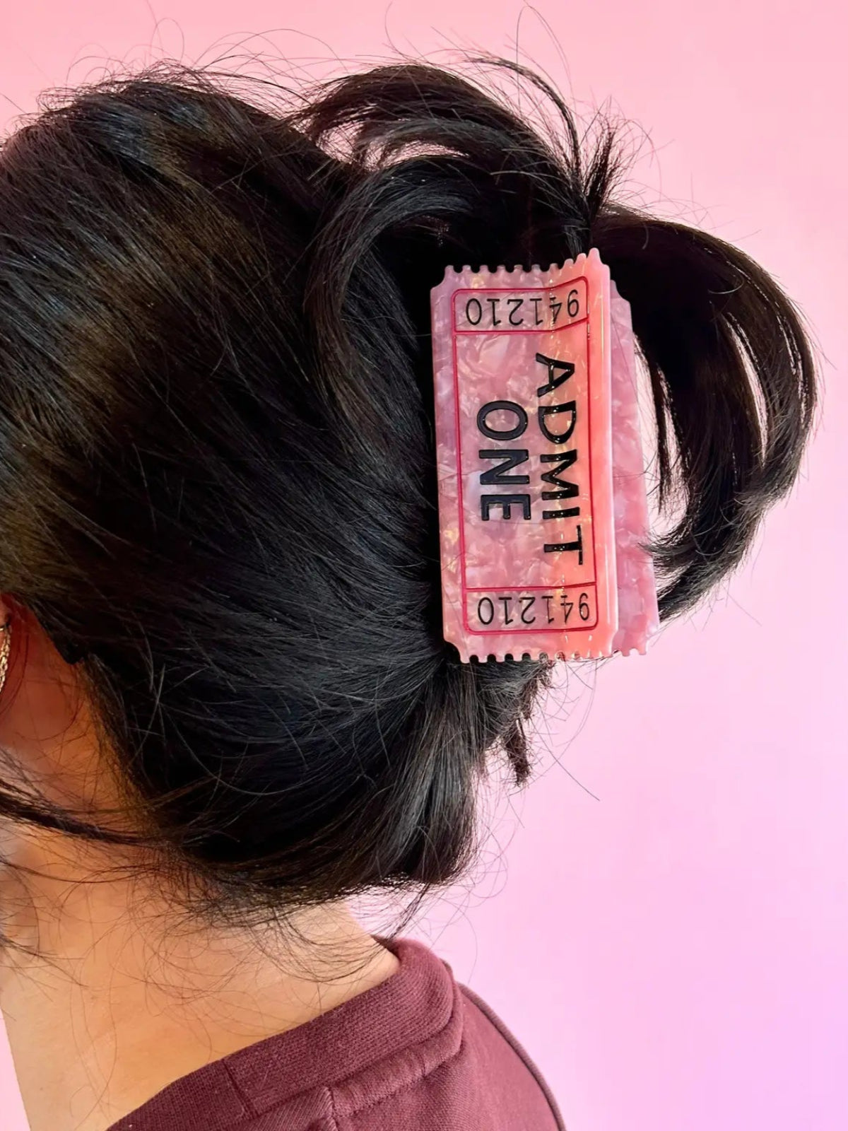 Ticket Hair Claw